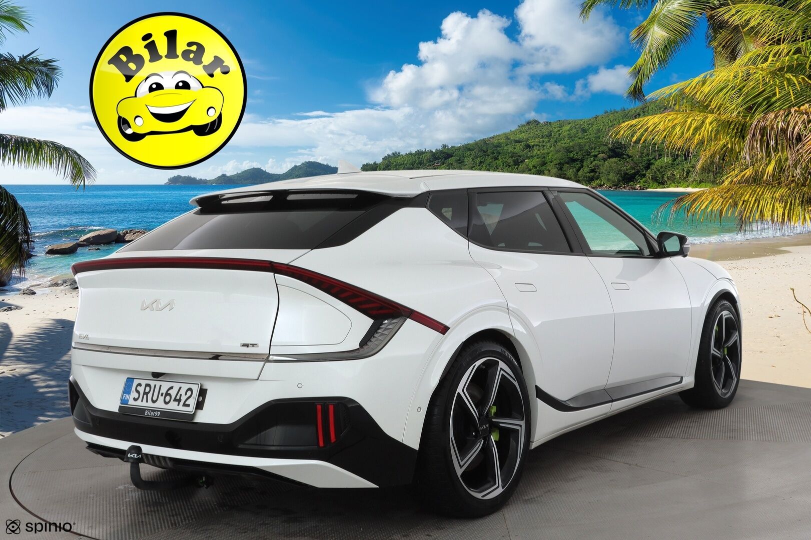 KIA EV6 2023 GT AWD 77 kWh 585 hv - | ACC | ILP | Koukku | Meridian | Kattoluukku | HUD | 360° | HDA | BSM | CTA | Ambient light | Lämm. ratti | IFS-LED | 2x alut | Merkkihuollot | - KORKO VAIN 3,99 %
