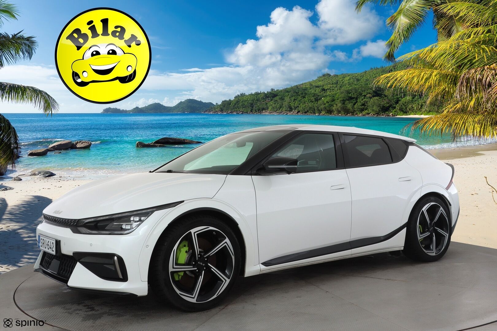 KIA EV6 2023 GT AWD 77 kWh 585 hv - | ACC | ILP | Koukku | Meridian | Kattoluukku | HUD | 360° | HDA | BSM | CTA | Ambient light | Lämm. ratti | IFS-LED | 2x alut | Merkkihuollot | - KORKO VAIN 3,99 %