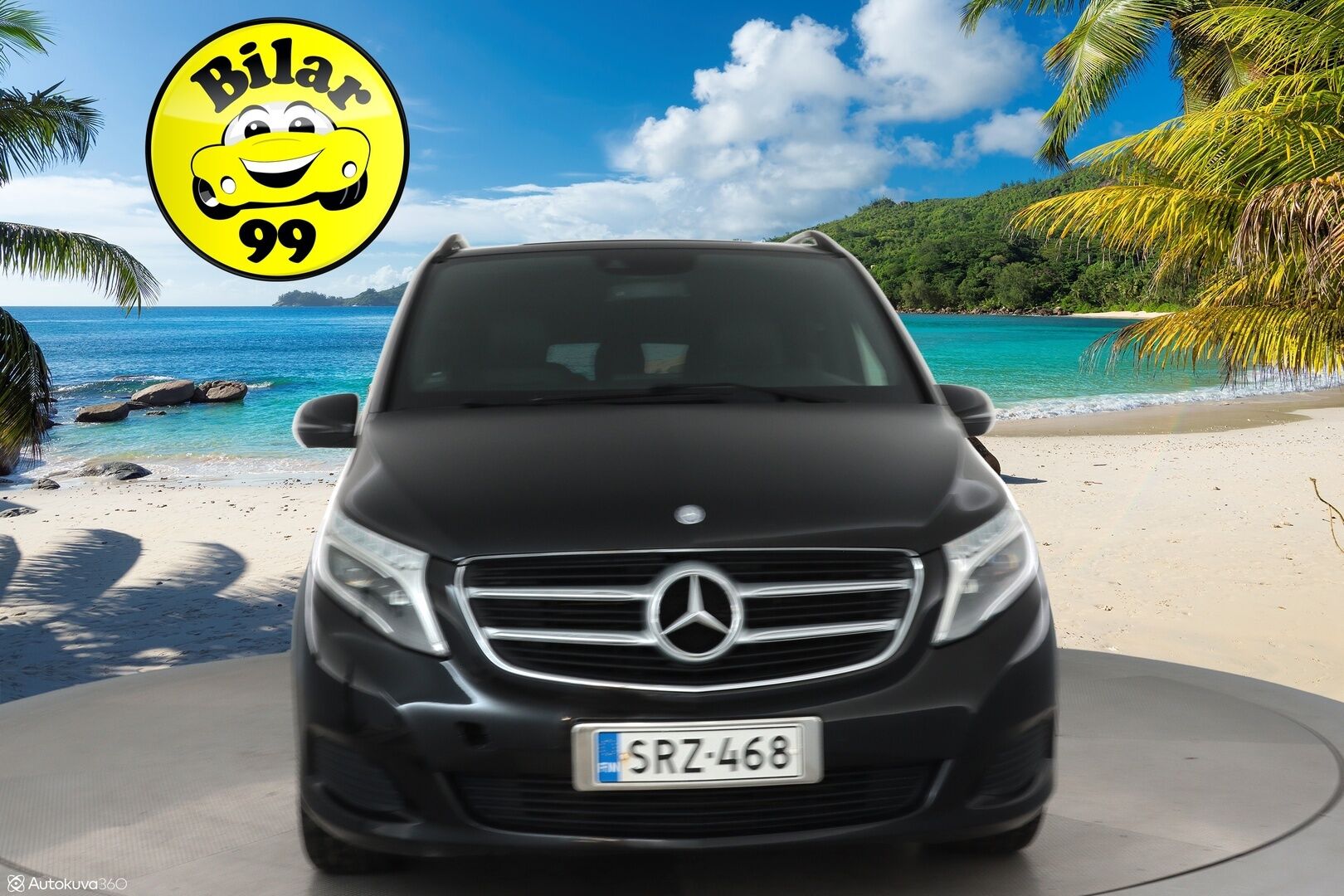 Mercedes-Benz V 2017 250 d pitkä A3 A*Webasto / 8-paikkainen / nahat / ILS / Koukku* - 3,99 % KORKOTARJOUS TÄHÄN AUTOON - 