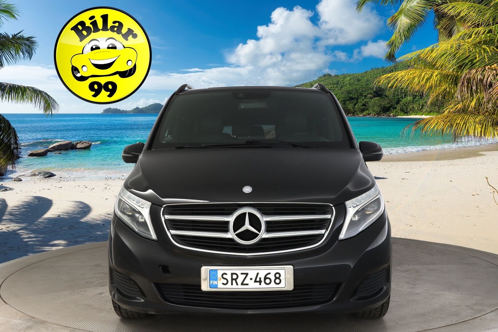 Mercedes-Benz V 2017 250 d pitkä A3 A*Webasto / 8-paikkainen / nahat / ILS / Koukku* - 3,99 % KORKOTARJOUS TÄHÄN AUTOON - 