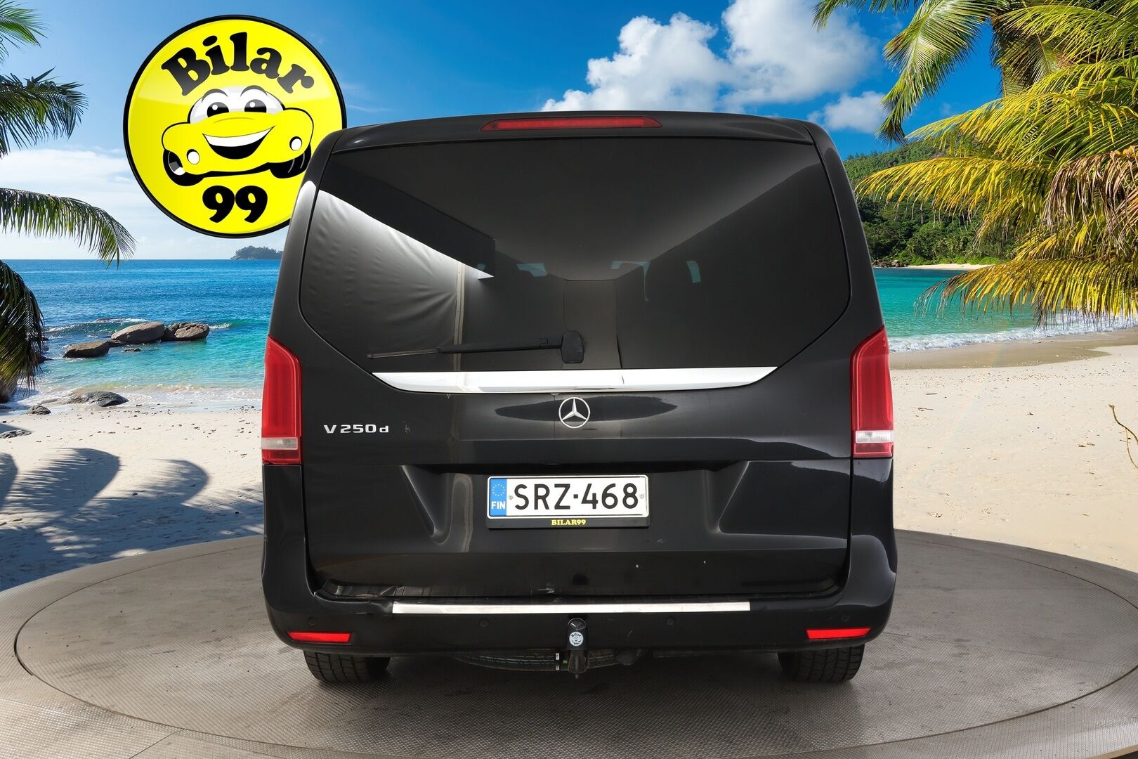 Mercedes-Benz V 2017 250 d pitkä A3 A*Webasto / 8-paikkainen / nahat / ILS / Koukku* - 3,99 % KORKOTARJOUS TÄHÄN AUTOON - 