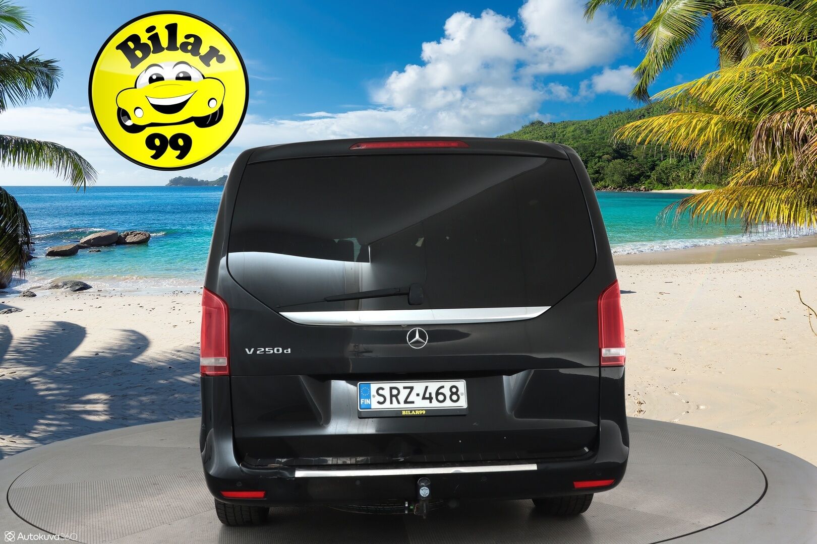 Mercedes-Benz V 2017 250 d pitkä A3 A*Webasto / 8-paikkainen / nahat / ILS / Koukku* - 3,99 % KORKOTARJOUS TÄHÄN AUTOON - 