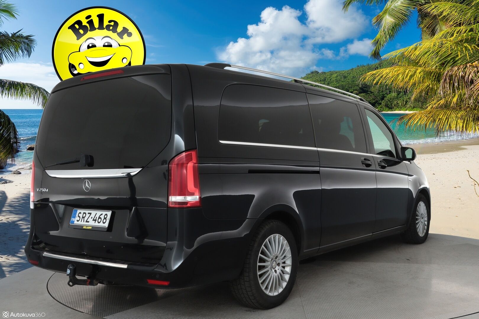 Mercedes-Benz V 2017 250 d pitkä A3 A*Webasto / 8-paikkainen / nahat / ILS / Koukku* - 3,99 % KORKOTARJOUS TÄHÄN AUTOON 31.8. ASTI! - *Juuri tehty B huolto / 2x renkaat ja vanteet / 8P*