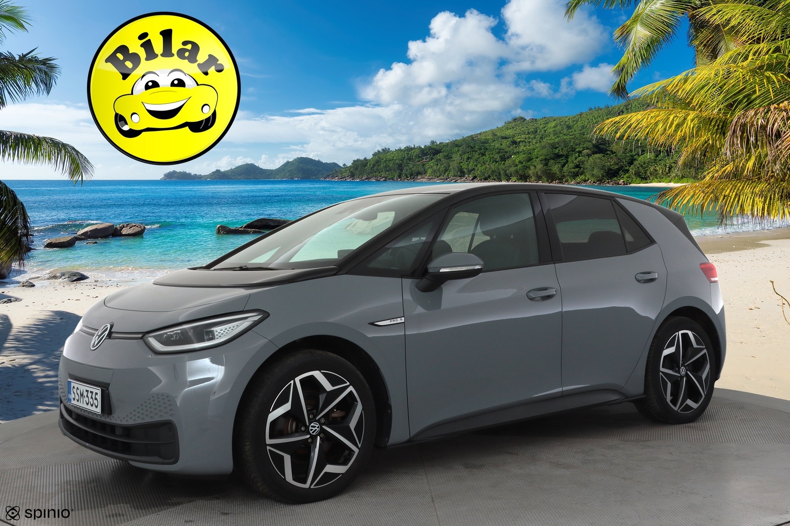 VOLKSWAGEN ID.3 2023 Pro S 150kW - | ACC | ILP | Kaistavahti | IQ.Light | P.Tutkat | Ratinlämmitin | Navi | Puolinahat | Ambient | Koti & Kauppalaturi | Merkkihuollettu |