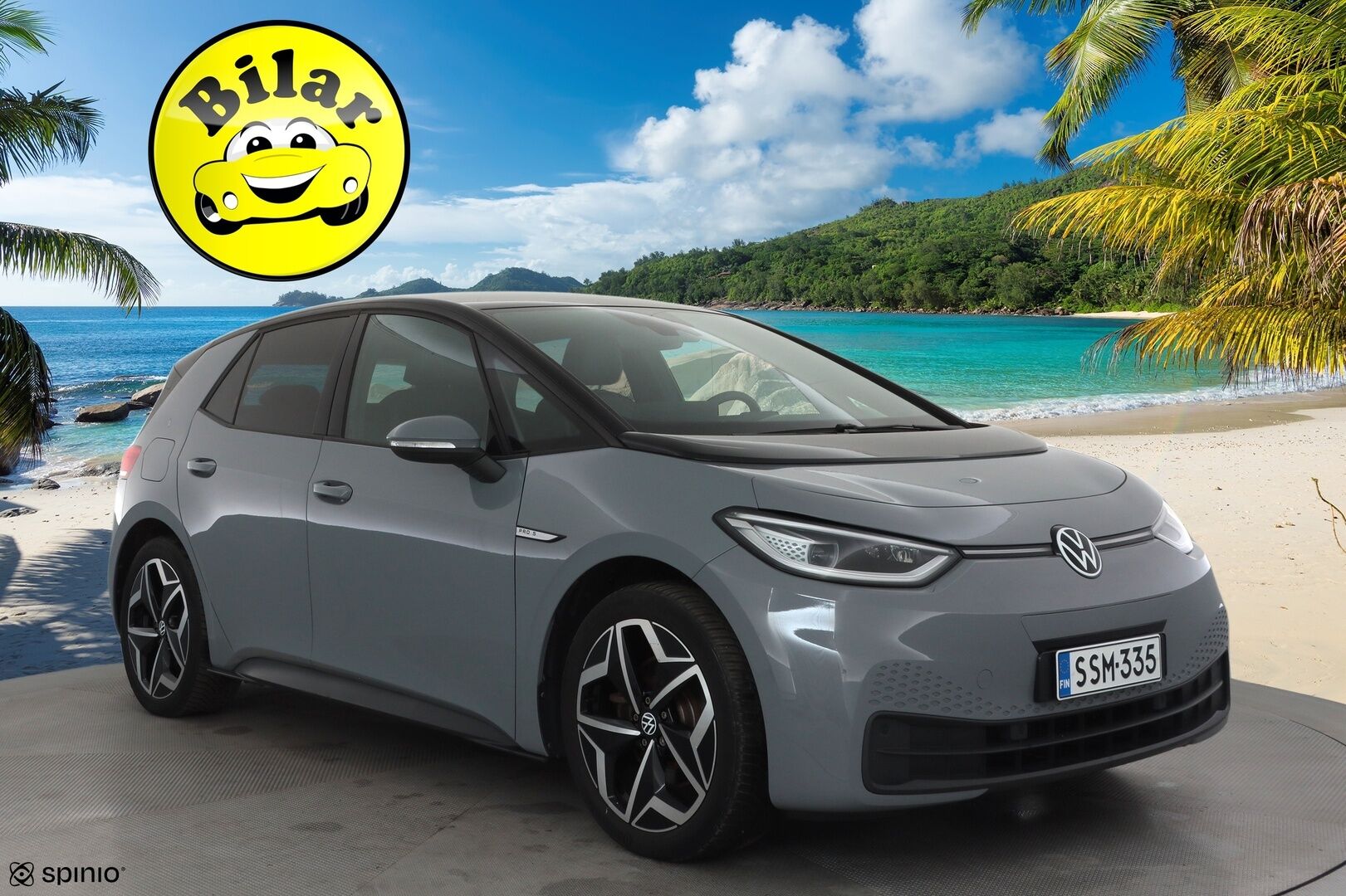 VOLKSWAGEN ID.3 2023 Pro S 150kW - | ACC | ILP | Kaistavahti | IQ.Light | P.Tutkat | Ratinlämmitin | Navi | Puolinahat | Ambient | Koti & Kauppalaturi | Merkkihuollettu |