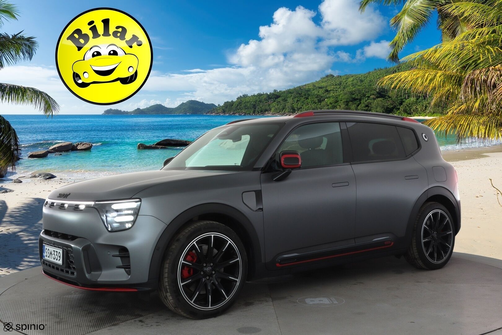 Smart #5 2025 475 kW AWD Brabus - ACC | ILP | Sennheiser | HUD | 360° | Lasikatto | CyberSparksLED+ | Ilmastoidut penkit | Sähköpenkit | Akustiikkalasit | OLED-näytöt | Rocket Launch | Huippuhieno
