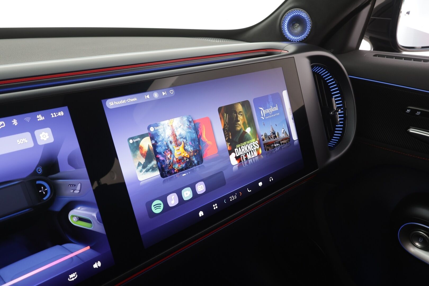 Smart #5 2025 475 kW AWD Brabus - ACC | ILP | Sennheiser | HUD | 360° | Lasikatto | CyberSparksLED+ | Ilmastoidut penkit | Sähköpenkit | Akustiikkalasit | OLED-näytöt | Rocket Launch | Huippuhieno
