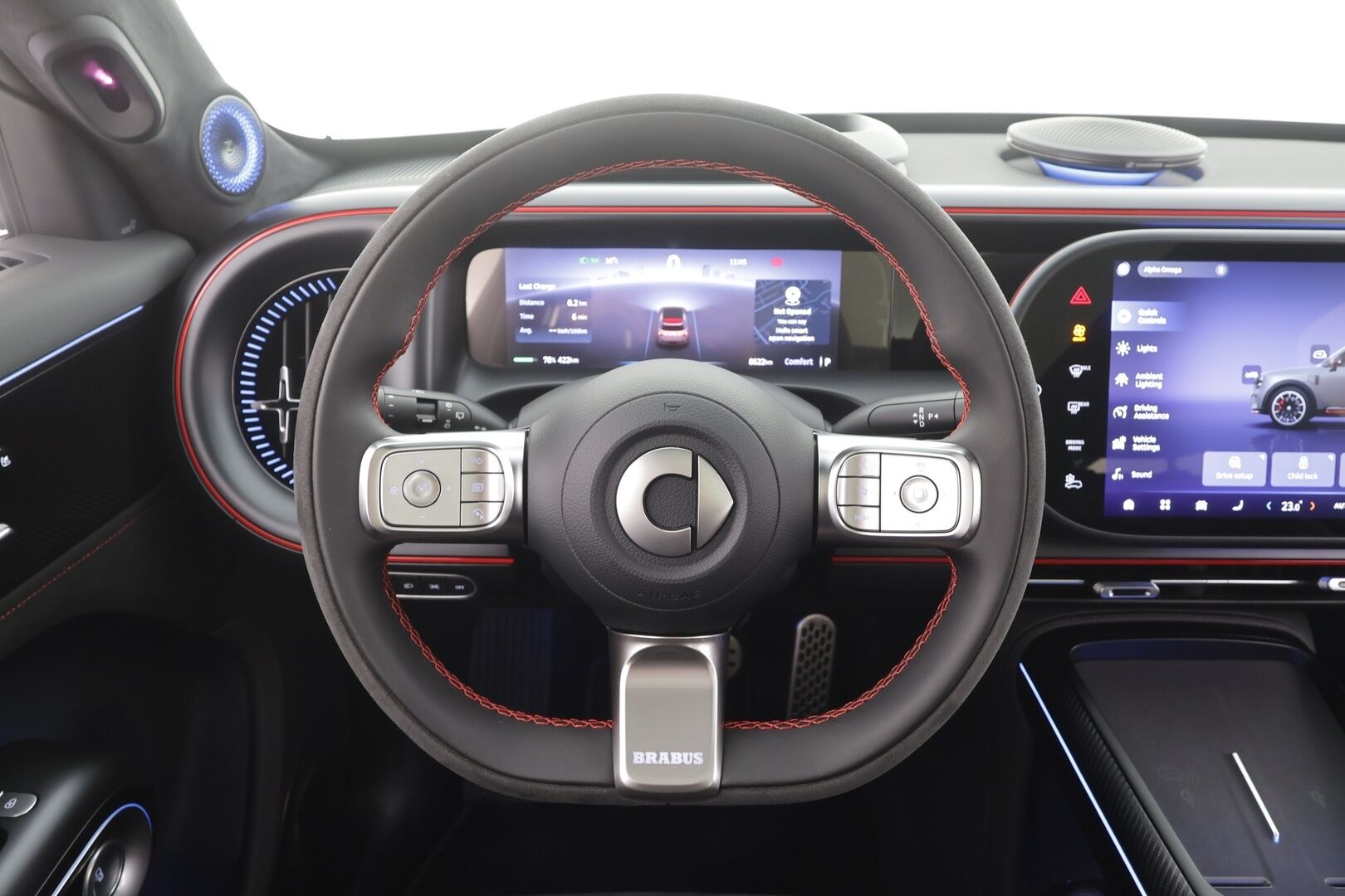Smart #5 2025 475 kW AWD Brabus - ACC | ILP | Sennheiser | HUD | 360° | Lasikatto | CyberSparksLED+ | Ilmastoidut penkit | Sähköpenkit | Akustiikkalasit | OLED-näytöt | Rocket Launch | Huippuhieno