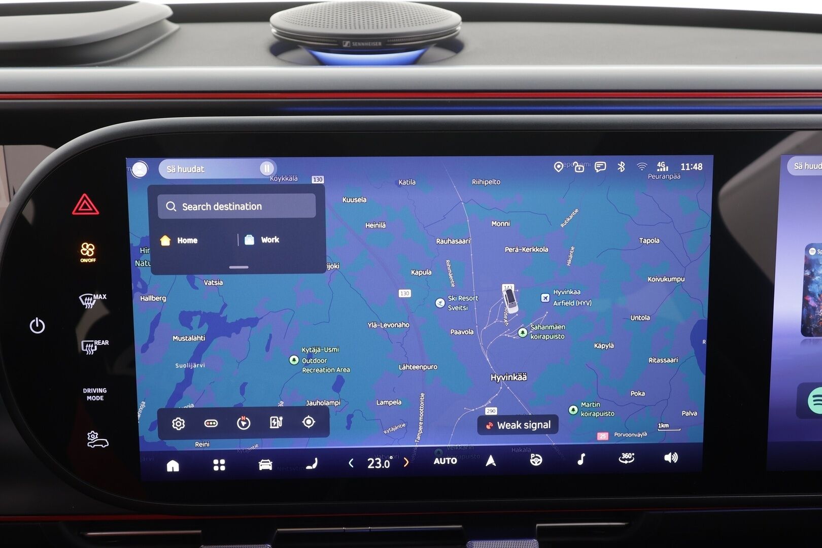 Smart #5 2025 475 kW AWD Brabus - ACC | ILP | Sennheiser | HUD | 360° | Lasikatto | CyberSparksLED+ | Ilmastoidut penkit | Sähköpenkit | Akustiikkalasit | OLED-näytöt | Rocket Launch | Huippuhieno