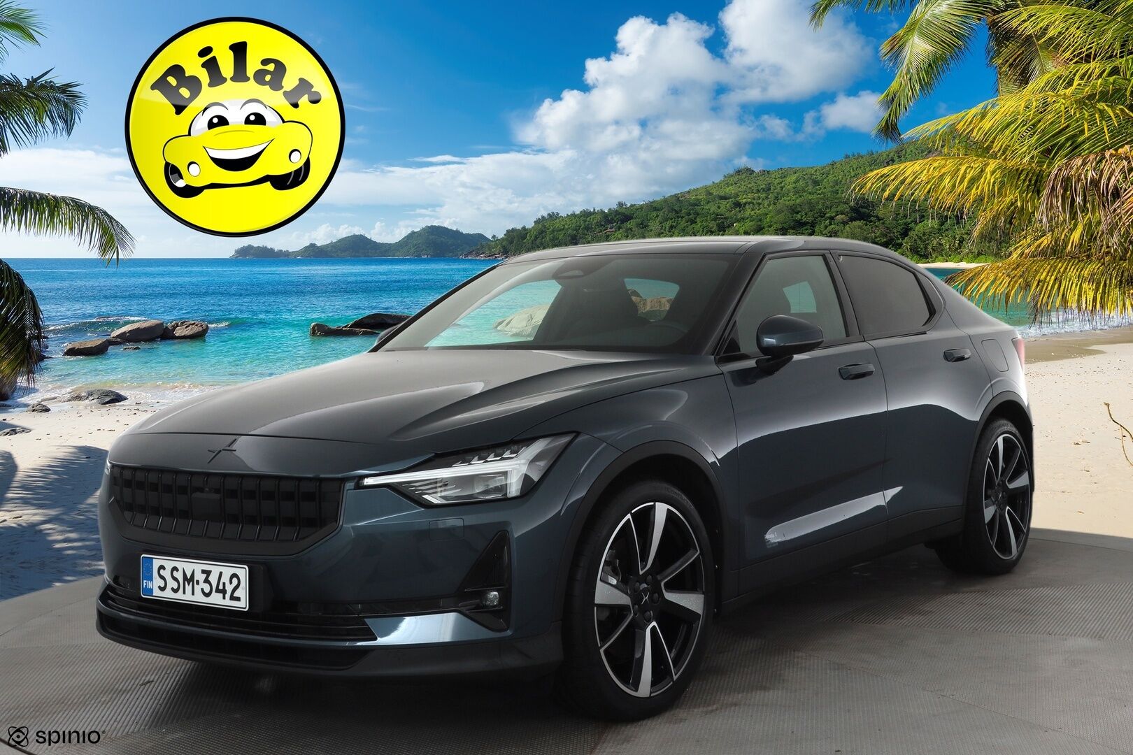 Polestar 2 2020 Long Range Dual Motor, 300kW, 78kWh - | Pilot & Plus | ACC | H&K | Pixel-LED | 360° | Muistipenkki | Sporttipenkit | Lasikatto | 