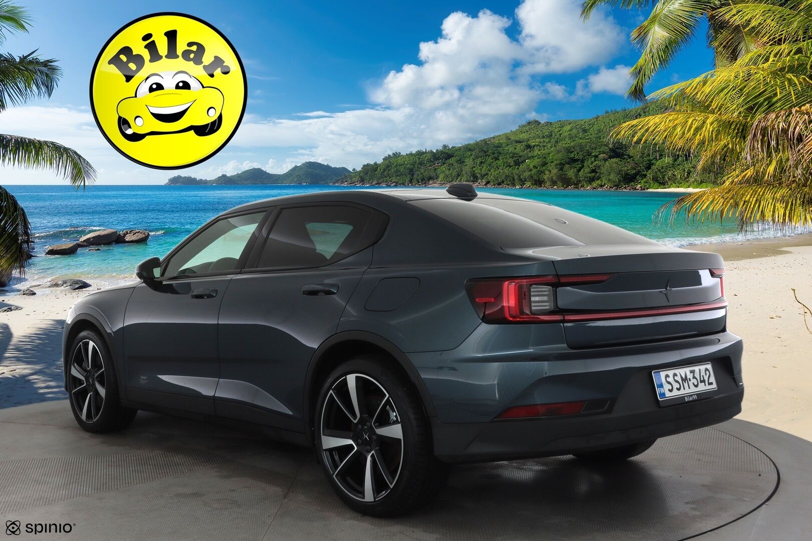 Polestar 2 2020 Long Range Dual Motor, 300kW, 78kWh - | Pilot & Plus | ACC | H&K | Pixel-LED | 360° | Muistipenkki | Sporttipenkit | Lasikatto | 