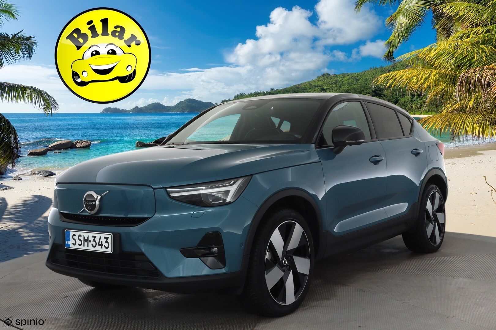 Volvo C40 2022 Recharge Twin Launch Edition aut  - | ACC | ILP | Pixel-LED | H&K | 360° | Lasikatto | Koukku | Muistipenkki | Pilot assist | 