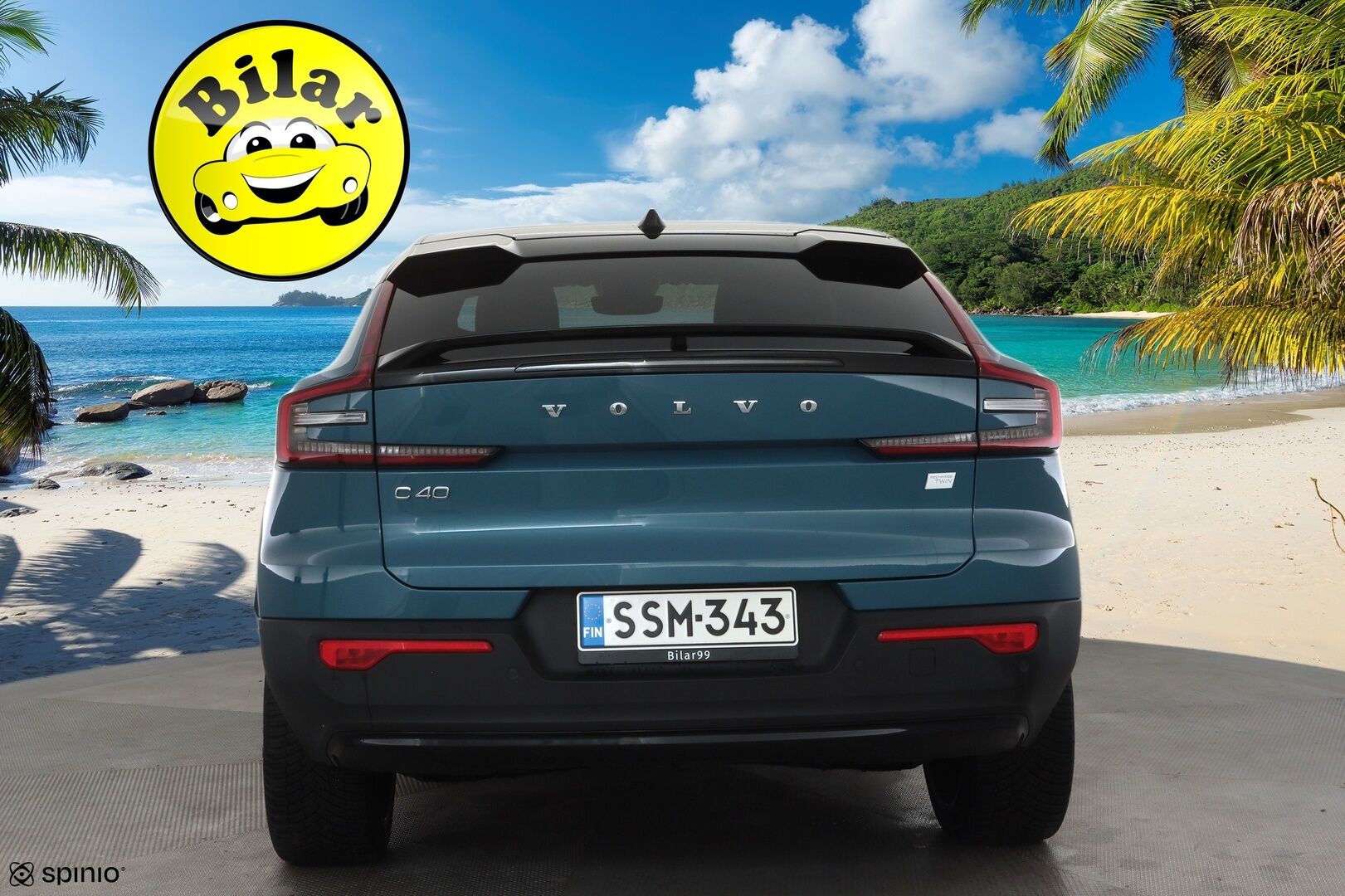 Volvo C40 2022 Recharge Twin Launch Edition aut  - | ACC | ILP | Pixel-LED | H&K | 360° | Lasikatto | Koukku | Muistipenkki | Pilot assist | 