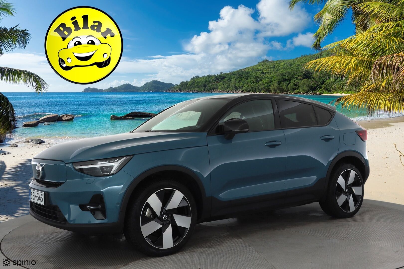 Volvo C40 2022 Recharge Twin Launch Edition aut  - | ACC | ILP | Pixel-LED | H&K | 360° | Lasikatto | Koukku | Muistipenkki | Pilot assist | 