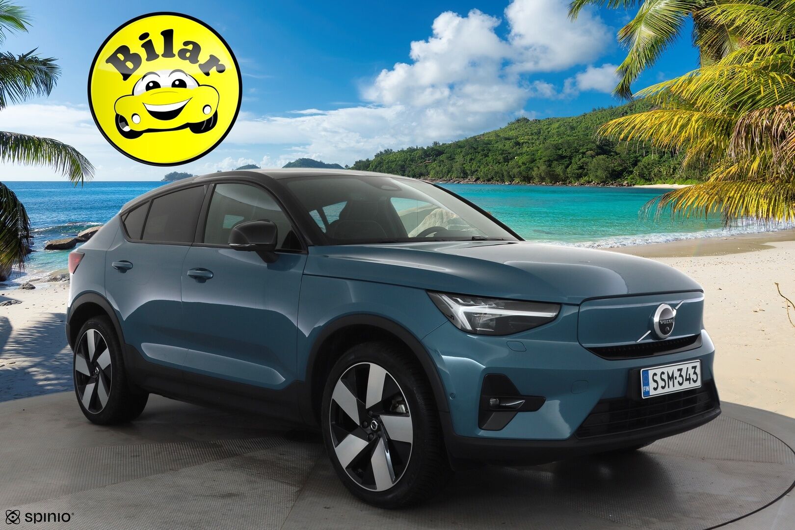 Volvo C40 2022 Recharge Twin Launch Edition aut  - | ACC | ILP | Pixel-LED | H&K | 360° | Lasikatto | Koukku | Muistipenkki | Pilot assist | 