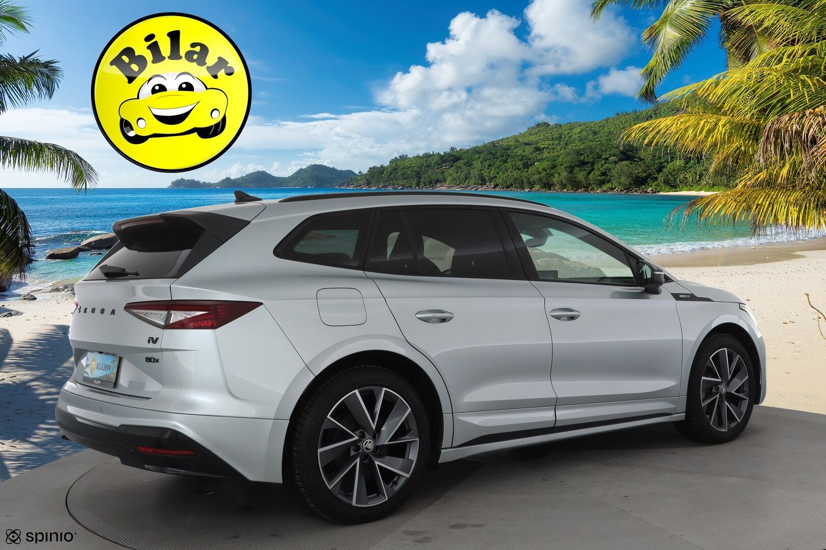 SKODA ENYAQ 2022 80x Sportline - | ACC | ILP | HUD | 360° | Matrix | Muistipenkki | Crystal-maski | Nahka-alcantara | Ambient | DCC | 