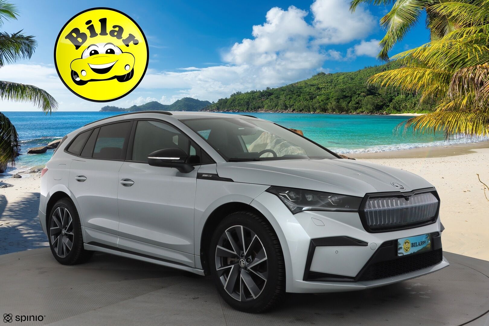 SKODA ENYAQ 2022 80x Sportline - | ACC | ILP | HUD | 360° | Matrix | Muistipenkki | Crystal-maski | Nahka-alcantara | Ambient | DCC | 