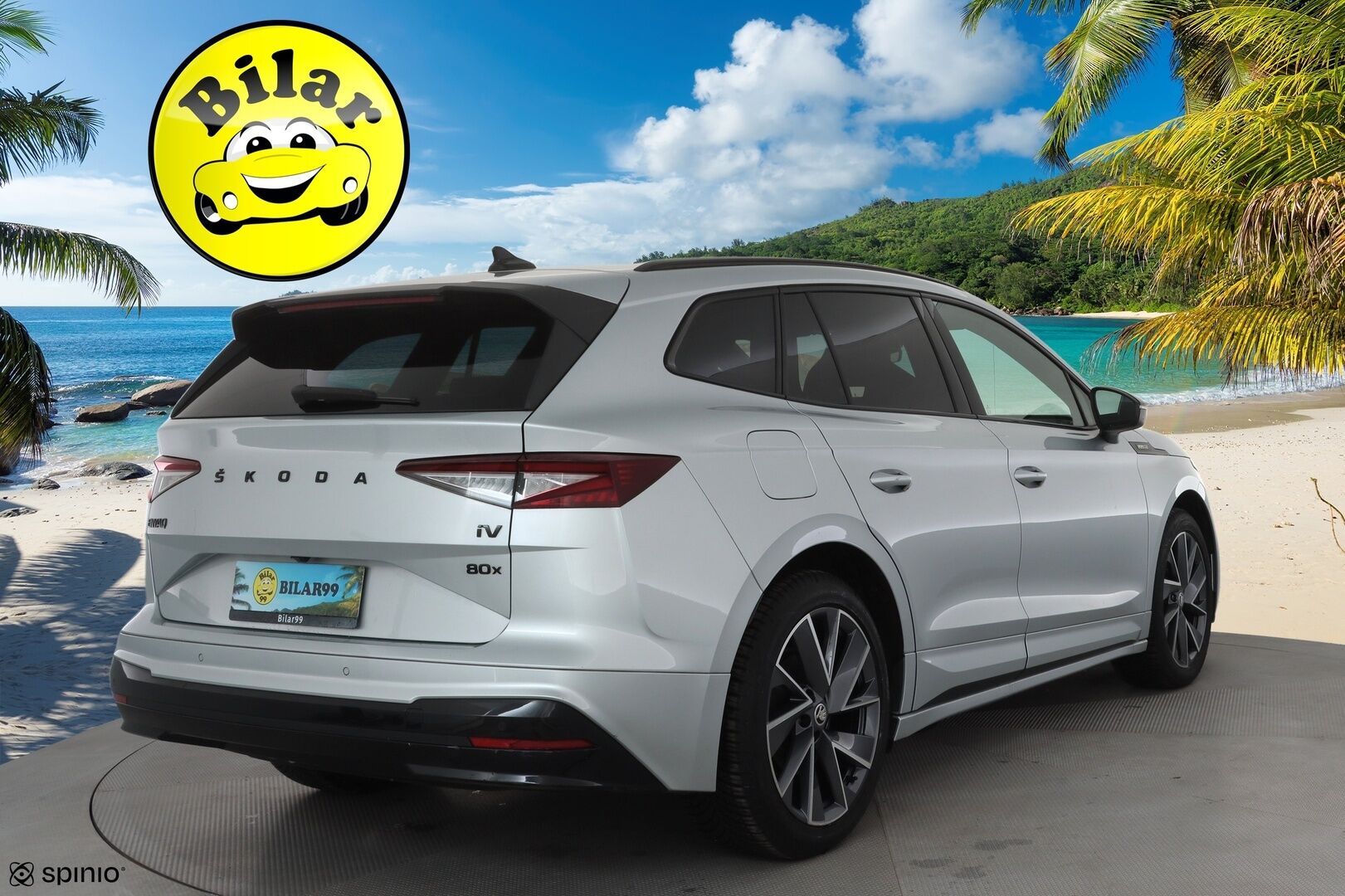 SKODA ENYAQ 2022 80x Sportline - | ACC | ILP | HUD | 360° | Matrix | Muistipenkki | Crystal-maski | Nahka-alcantara | Ambient | DCC | 