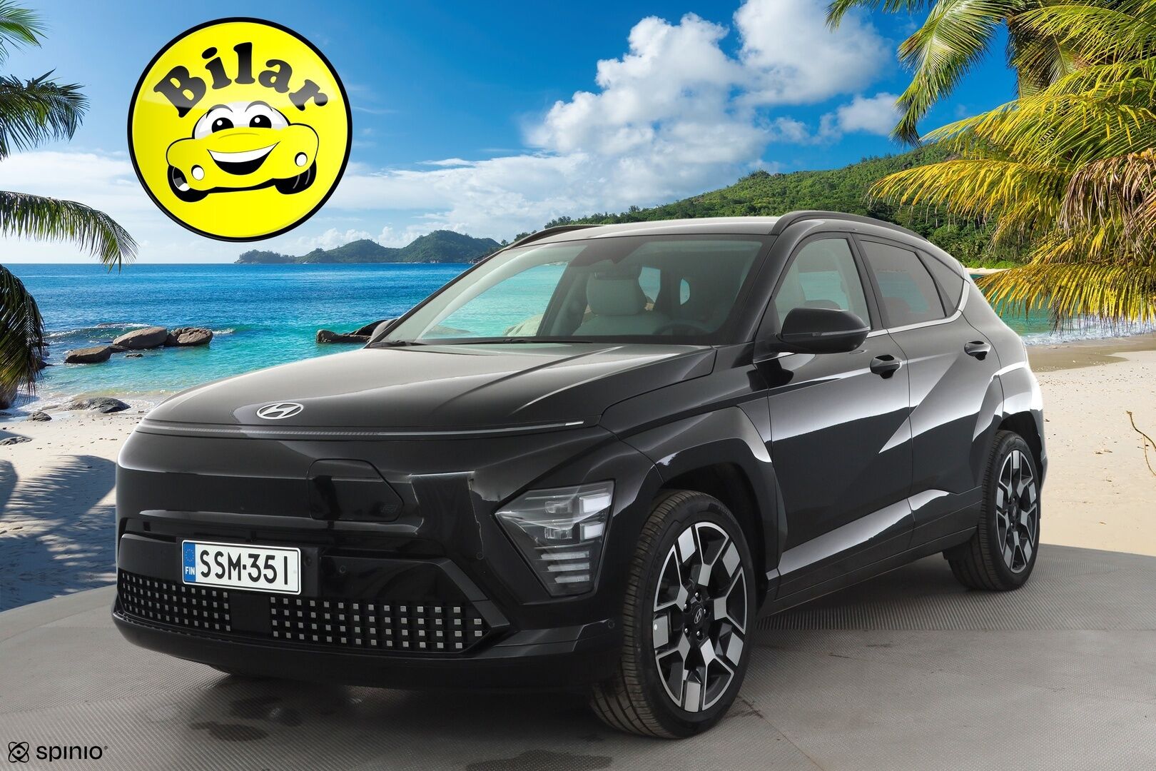 HYUNDAI KONA ELECTRIC 2025 65 kWh 217 hv Premium - | ACC | ILP | HUD | 360° | Sähkönahat | Akuston esilämmitys | Lämm. ratti | Ambient | 2x renkaat aluin | 