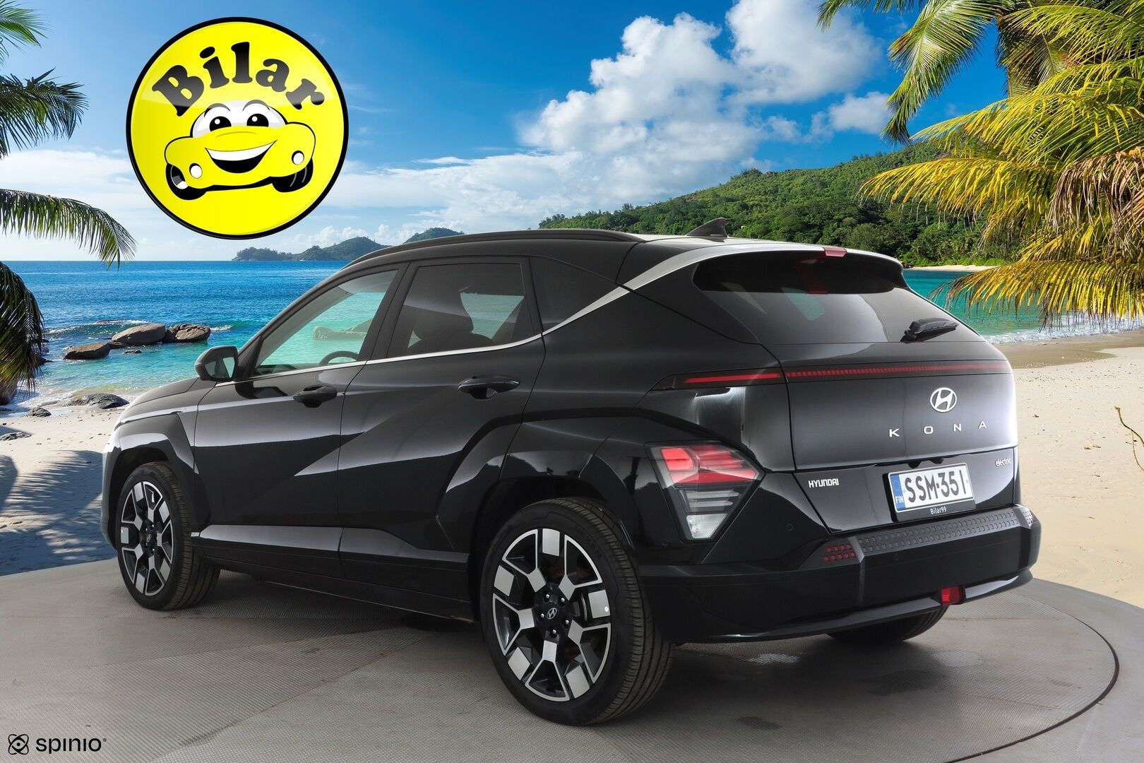 HYUNDAI KONA ELECTRIC 2025 65 kWh 217 hv Premium - | ACC | ILP | HUD | 360° | Sähkönahat | Akuston esilämmitys | Lämm. ratti | Ambient | 2x renkaat aluin | 