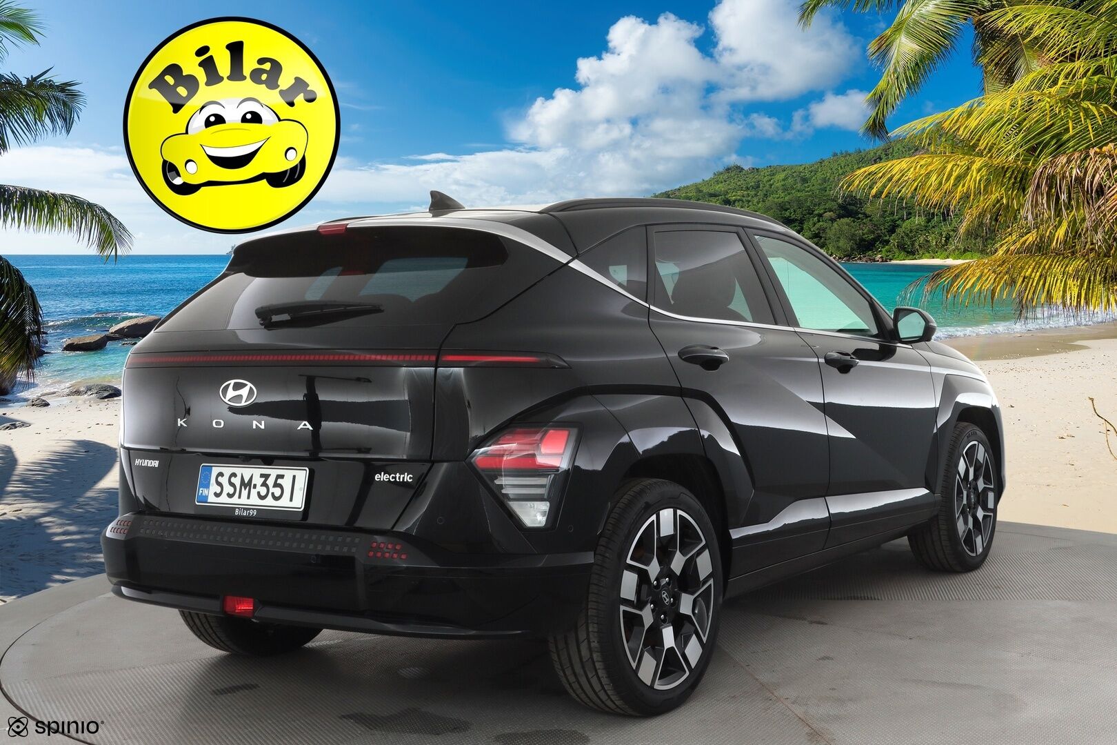 HYUNDAI KONA ELECTRIC 2025 65 kWh 217 hv Premium - | ACC | ILP | HUD | 360° | Sähkönahat | Akuston esilämmitys | Lämm. ratti | Ambient | 2x renkaat aluin | 