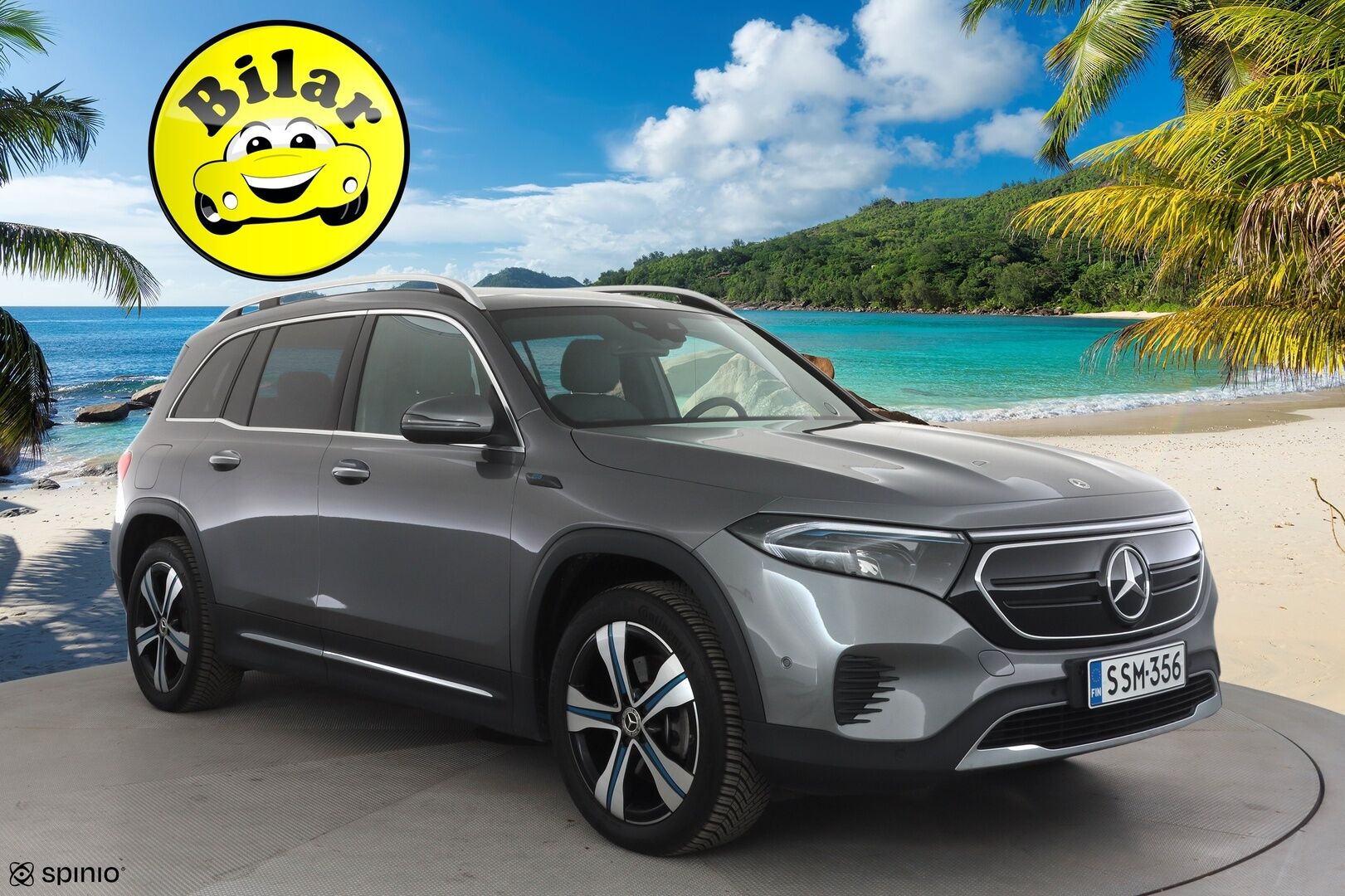 MERCEDES-BENZ EQB 2022 300 4MATIC Business 7-Paik. - | Panorama | Vakkari | P.Kamera | Puolinahat | Midline | Navi | LED | Keyless | Widescreen | Sähköluukku | Merkkihuollettu |