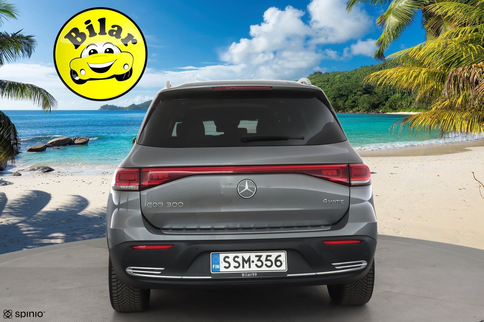 MERCEDES-BENZ EQB 2022 300 4MATIC Business 7-Paik. - | Panorama | Vakkari | P.Kamera | Puolinahat | Midline | Navi | LED | Keyless | Widescreen | Sähköluukku | Merkkihuollettu |