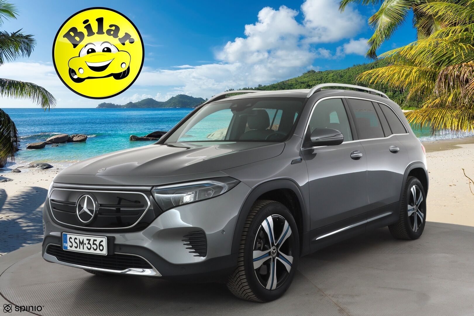 MERCEDES-BENZ EQB 2022 300 4MATIC Business 7-Paik. - | Panorama | Vakkari | P.Kamera | Puolinahat | Midline | Navi | LED | Keyless | Widescreen | Sähköluukku | Merkkihuollettu |