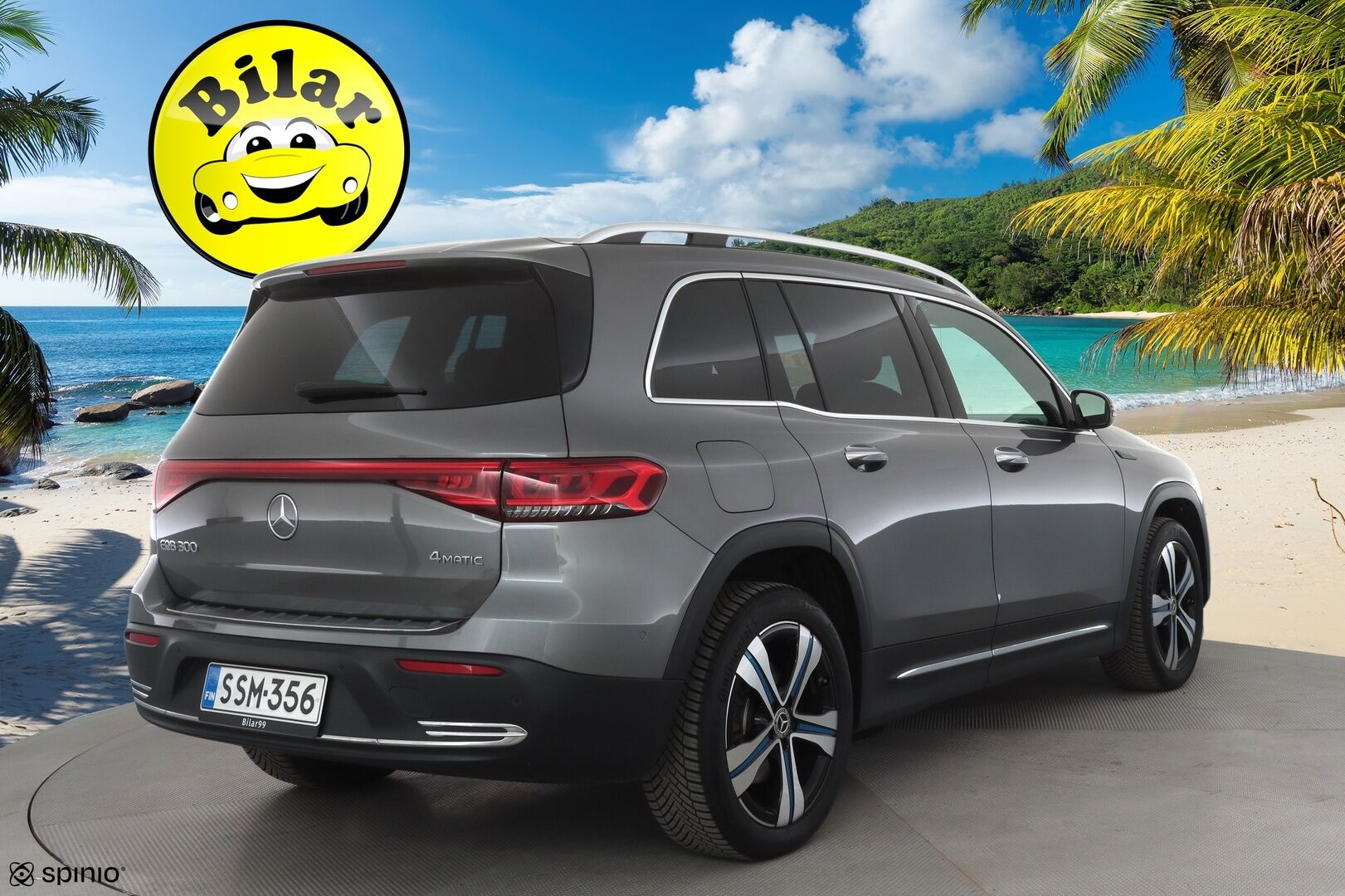 MERCEDES-BENZ EQB 2022 300 4MATIC Business 7-Paik. - | Panorama | Vakkari | P.Kamera | Puolinahat | Midline | Navi | LED | Keyless | Widescreen | Sähköluukku | Merkkihuollettu |