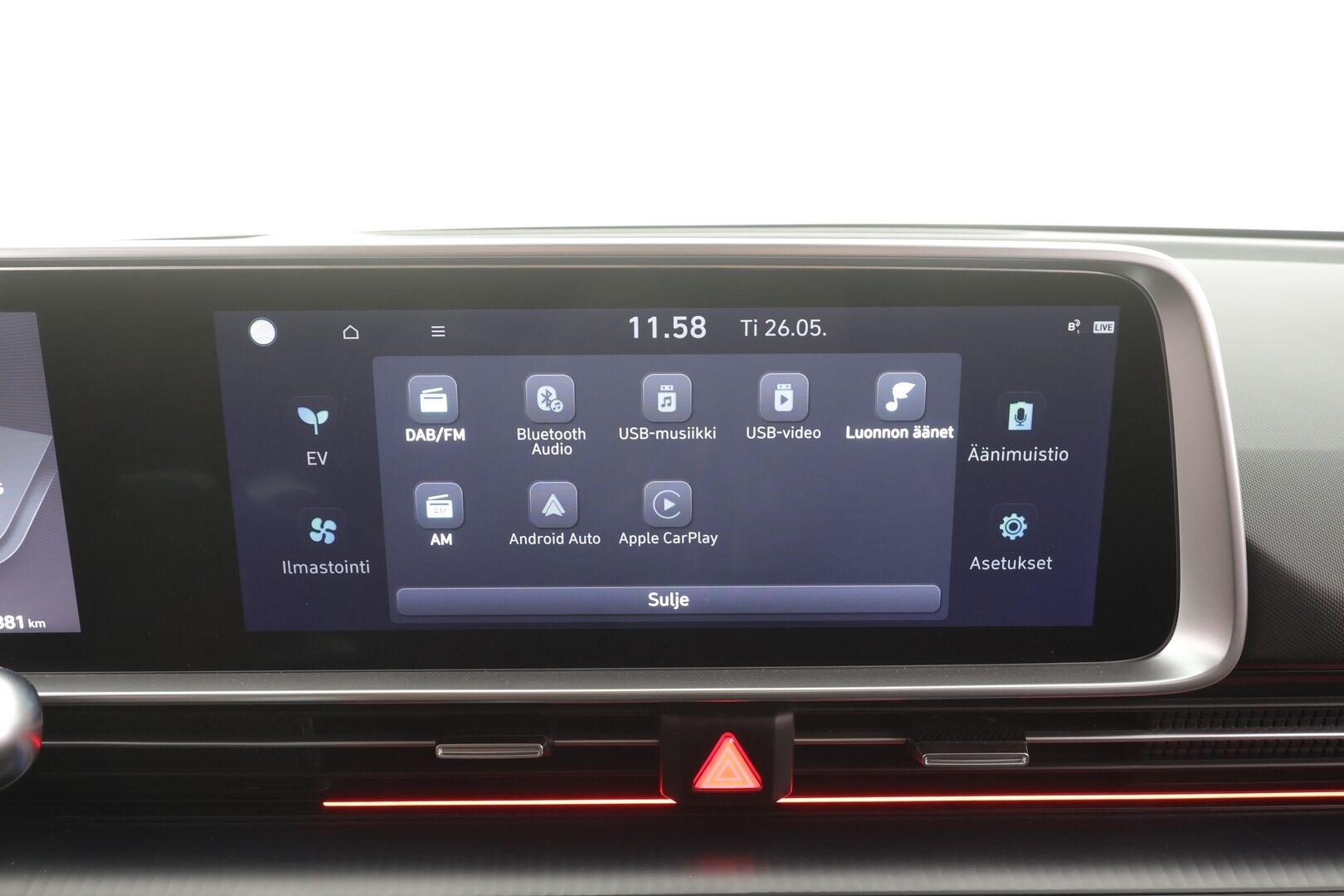 HYUNDAI IONIQ 6 2023 77 kWh 325 hv AWD First Edition - | ACC | ILP | 360° | HUD | BOSE | Matrix | Kattoluukku | Muistipenkki | Relax penkit | Ambient | Sähk. takaluukku | Juuri huollettu!