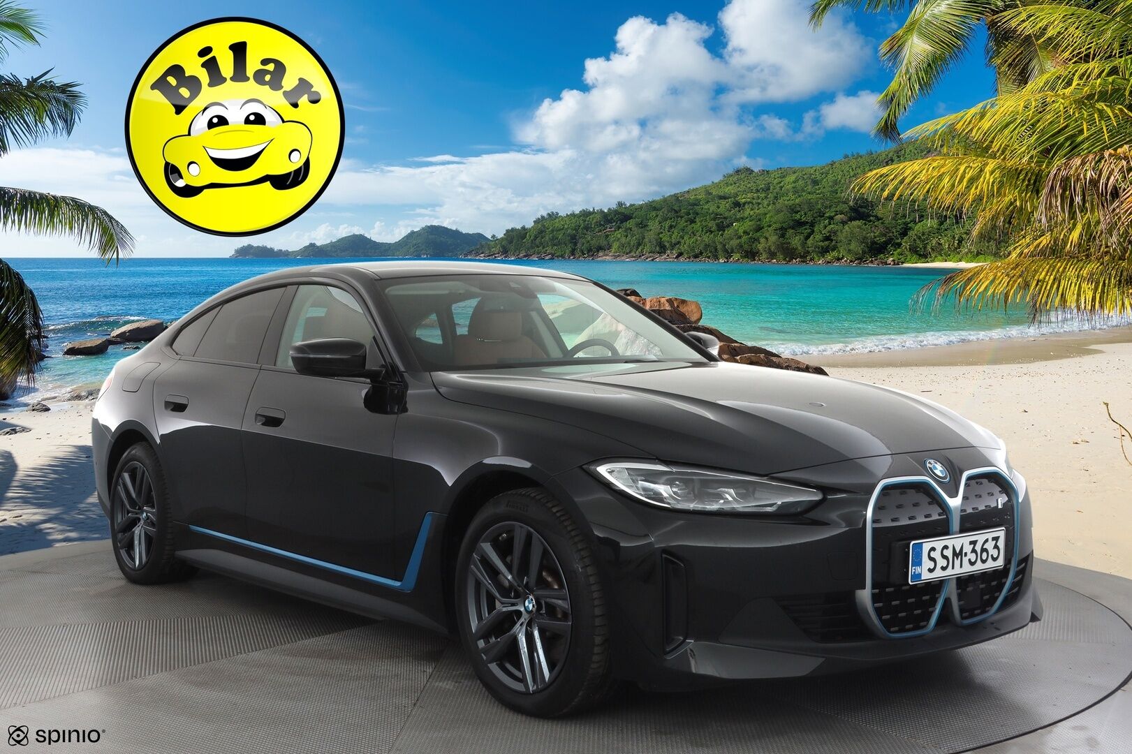 BMW I4 2023 eDrive35 - | ACC | Lisälämmitin | P.Kamera | Widescreen | Sporttipenkit | LED | Nahat | Apple&Android | Merkkihuollettu | Koti&Kauppalaturi |