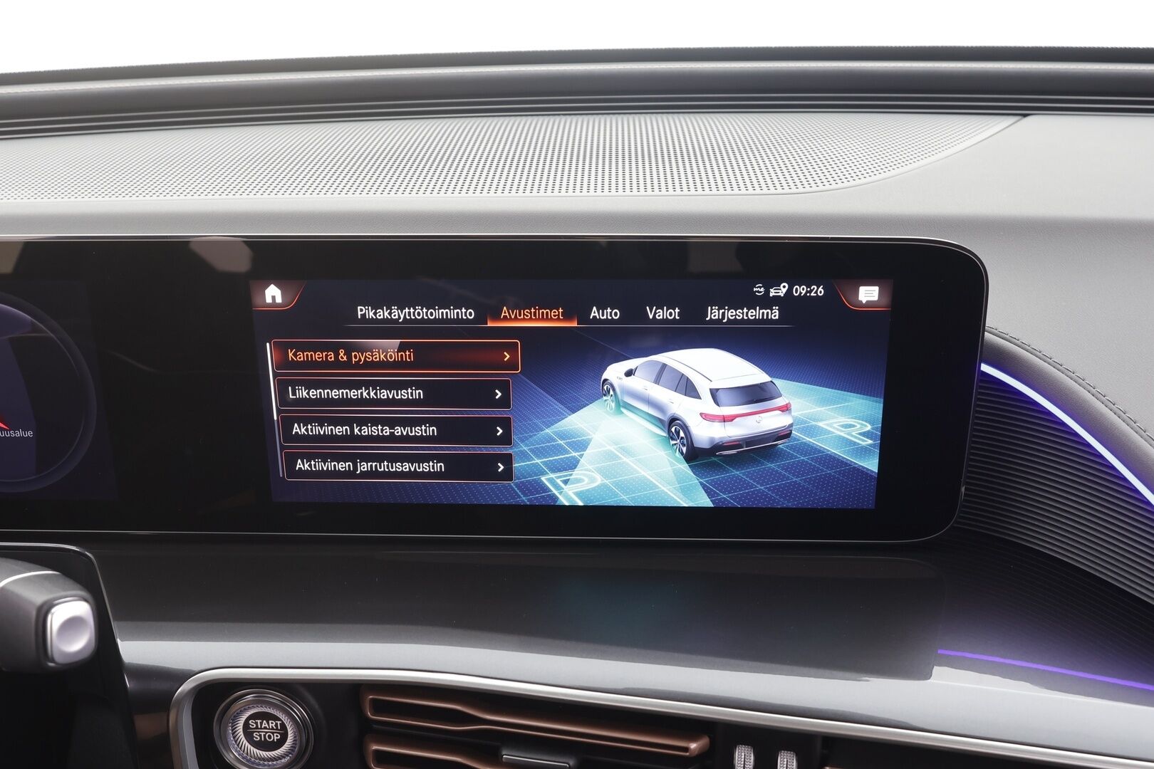 MERCEDES-BENZ EQC 2023 400 4MATIC Premium Business - | ACC | ILP | Distronic+ | Multibeam | 360° | Kattoluukku | Koukku | Sporttipenkit | Nahat | Ambient | Sähk. takaluukku | 