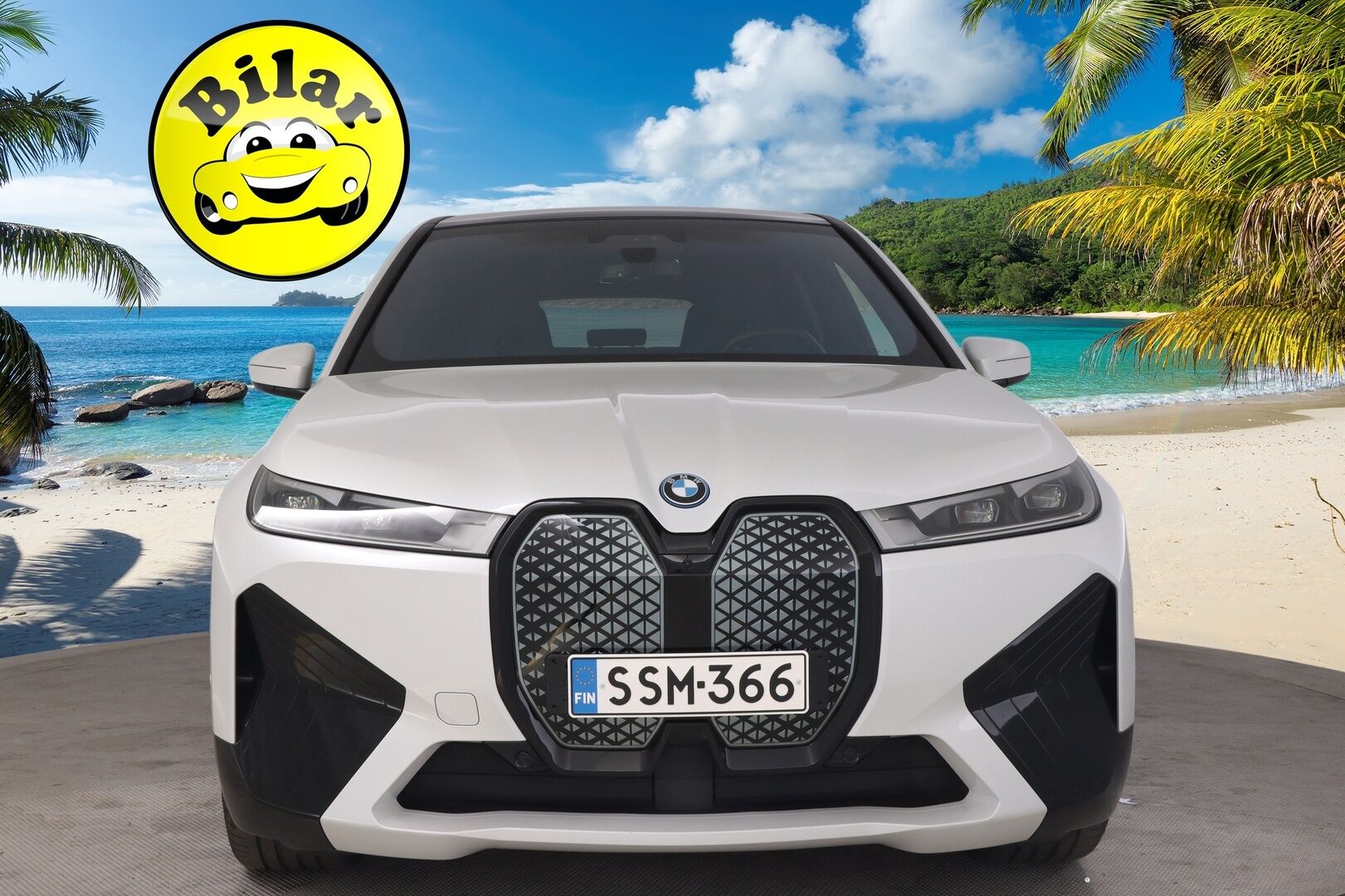 BMW iX 2022 xDrive40 - | ACC | Lisälämmitin | Koukku | Sky lounge | HUD | Widescreen | H/K | 360 Kamera | Comfort access | Nahat Muistilla | Merkkihuollettu |