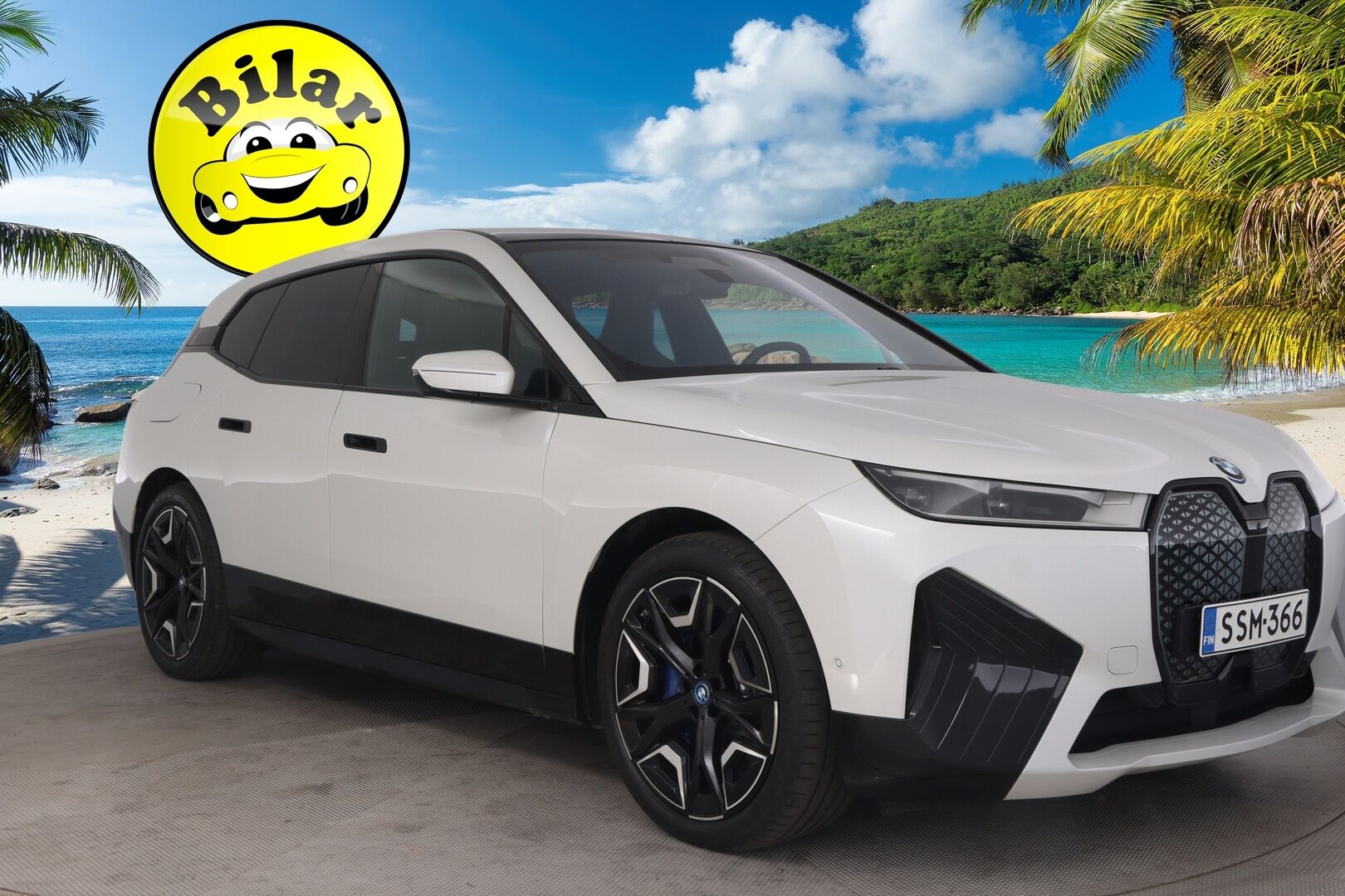 BMW iX 2022 xDrive40 - | ACC | Lisälämmitin | Koukku | Sky lounge | HUD | Widescreen | H/K | 360 Kamera | Comfort access | Nahat Muistilla | Merkkihuollettu |