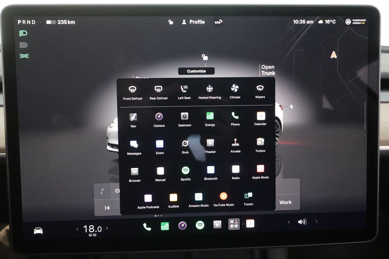 TESLA MODEL 3 2023 Performance Dual Motor - | ACC | ILP | Ryzen | Matrix | Lasikatto | Premium audio | Sähkönahat | Muistipenkki | P.kamera | Autosteer | Track mode | Lämm. ratti | 
