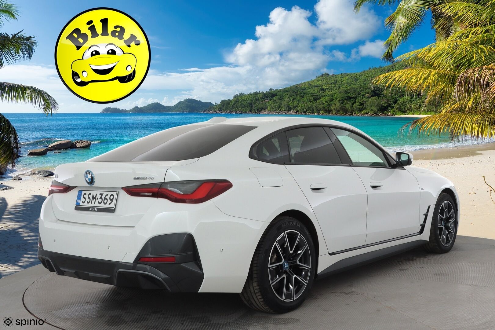 BMW I4 2024 eDrive40 Gran Coupé  M-Sport - | ACC | 360° | Koukku | Sporttinahat | Ambient | Comfort access | Sähk. takaluukku | LED | 2x renkaat aluin | ALV | 
