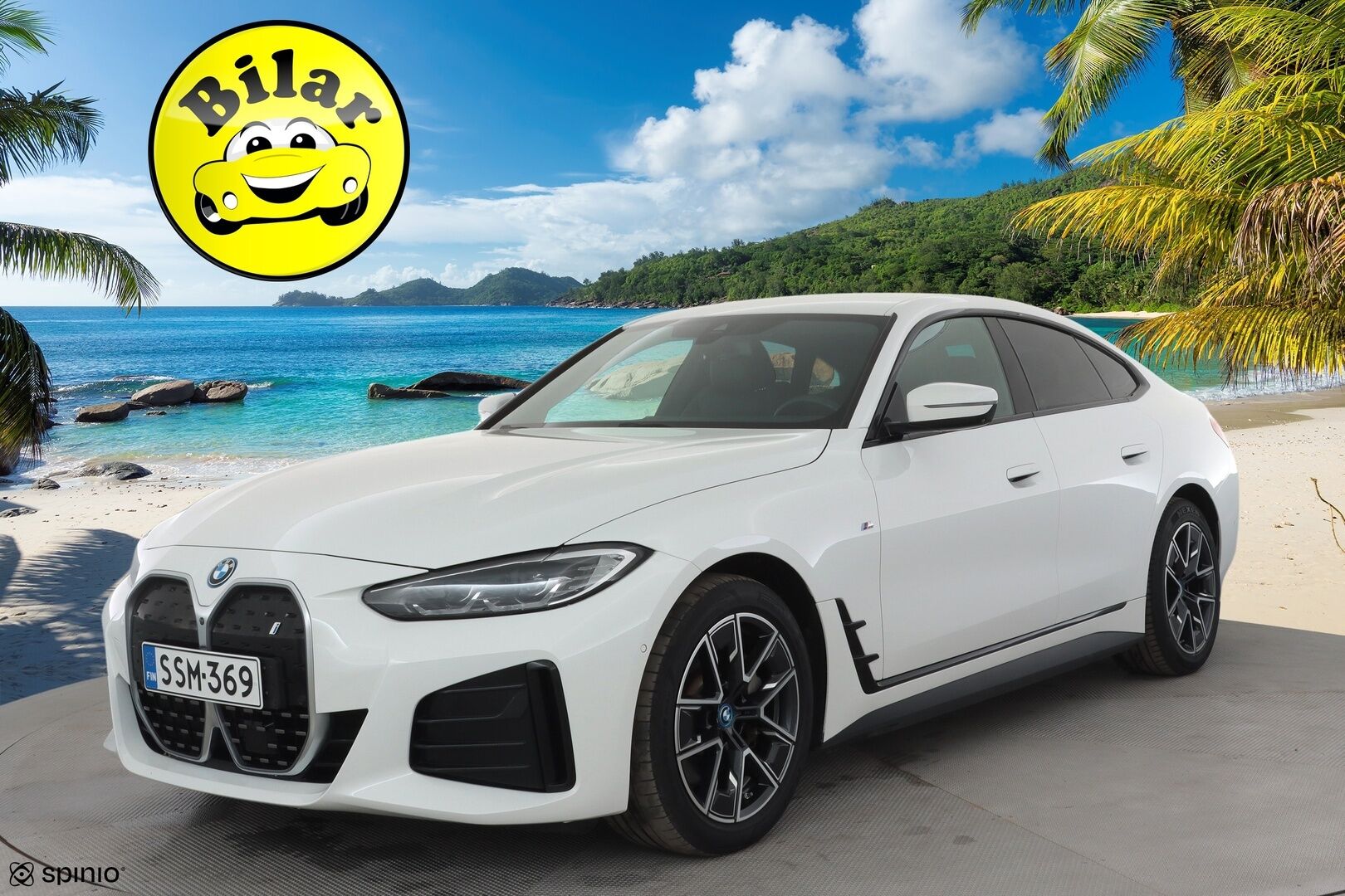 BMW I4 2024 eDrive40 Gran Coupé  M-Sport - | ACC | 360° | Koukku | Sporttinahat | Ambient | Comfort access | Sähk. takaluukku | LED | 2x renkaat aluin | ALV | 