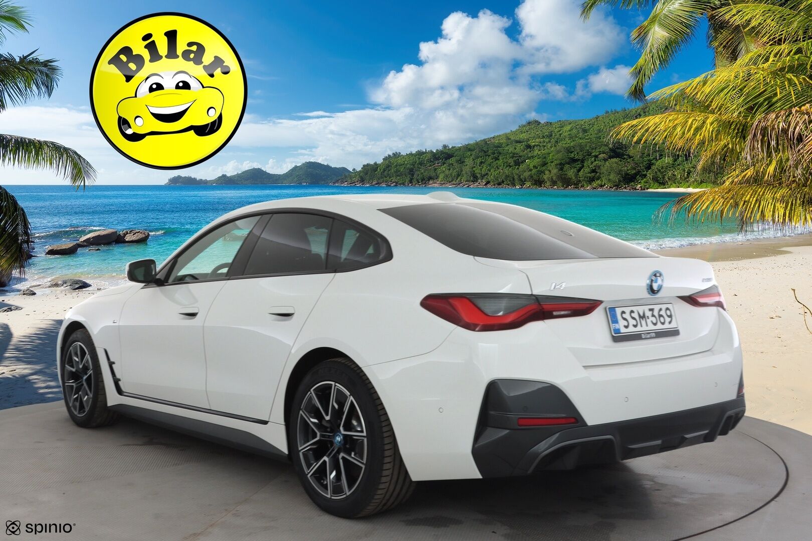 BMW I4 2024 eDrive40 Gran Coupé  M-Sport - | ACC | 360° | Koukku | Sporttinahat | Ambient | Comfort access | Sähk. takaluukku | LED | 2x renkaat aluin | ALV | 