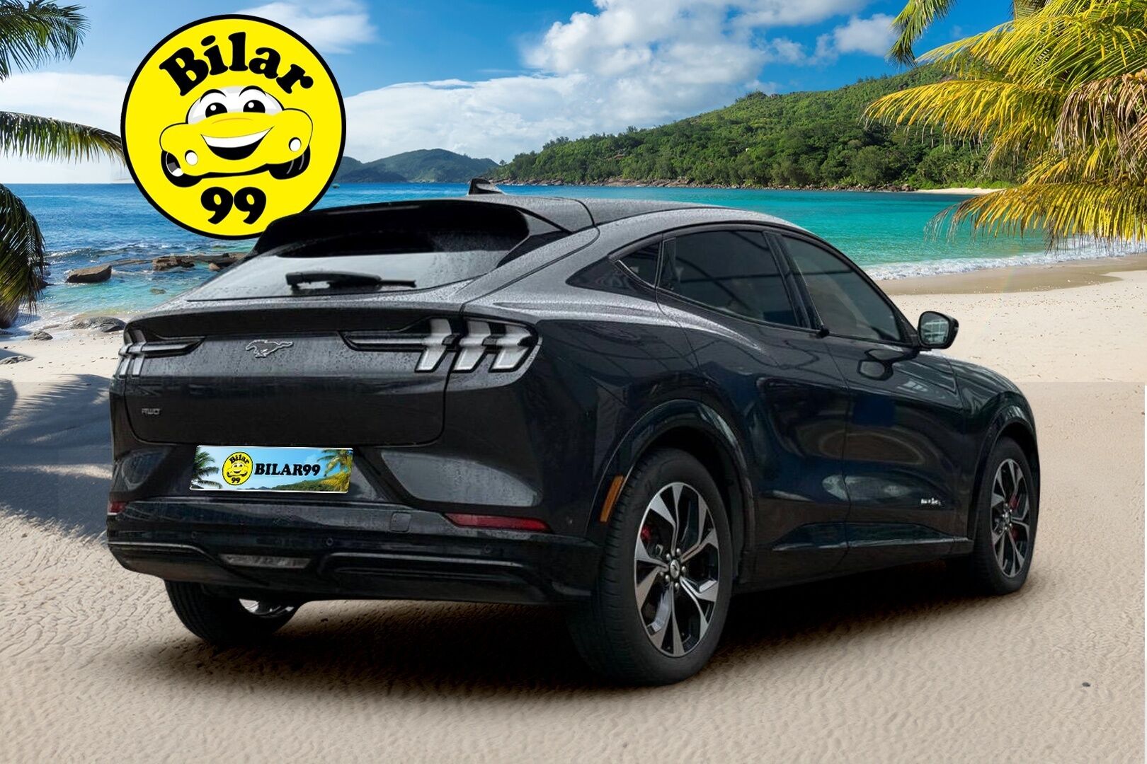 FORD MUSTANG MACH-E 2022 AWD Extended Range - Vähän ajettu! | ACC | B&O | Lasikatto | 360 Kamera | Muistipenkki | Adapt. LED | 