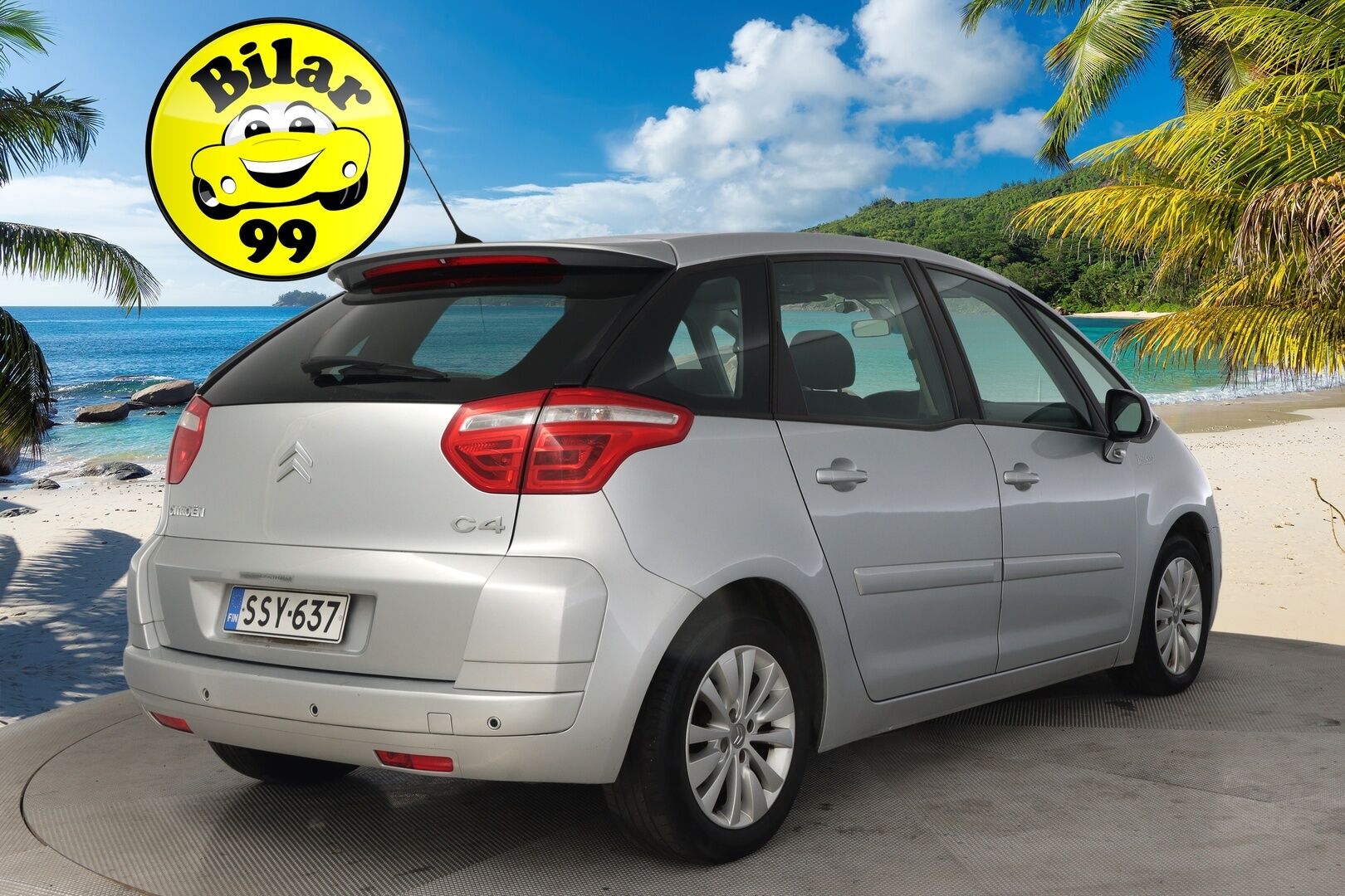 Citroen C4 Picasso 2008 1,8i 16v Confort Vision *Myydään Huutokaupat.com*