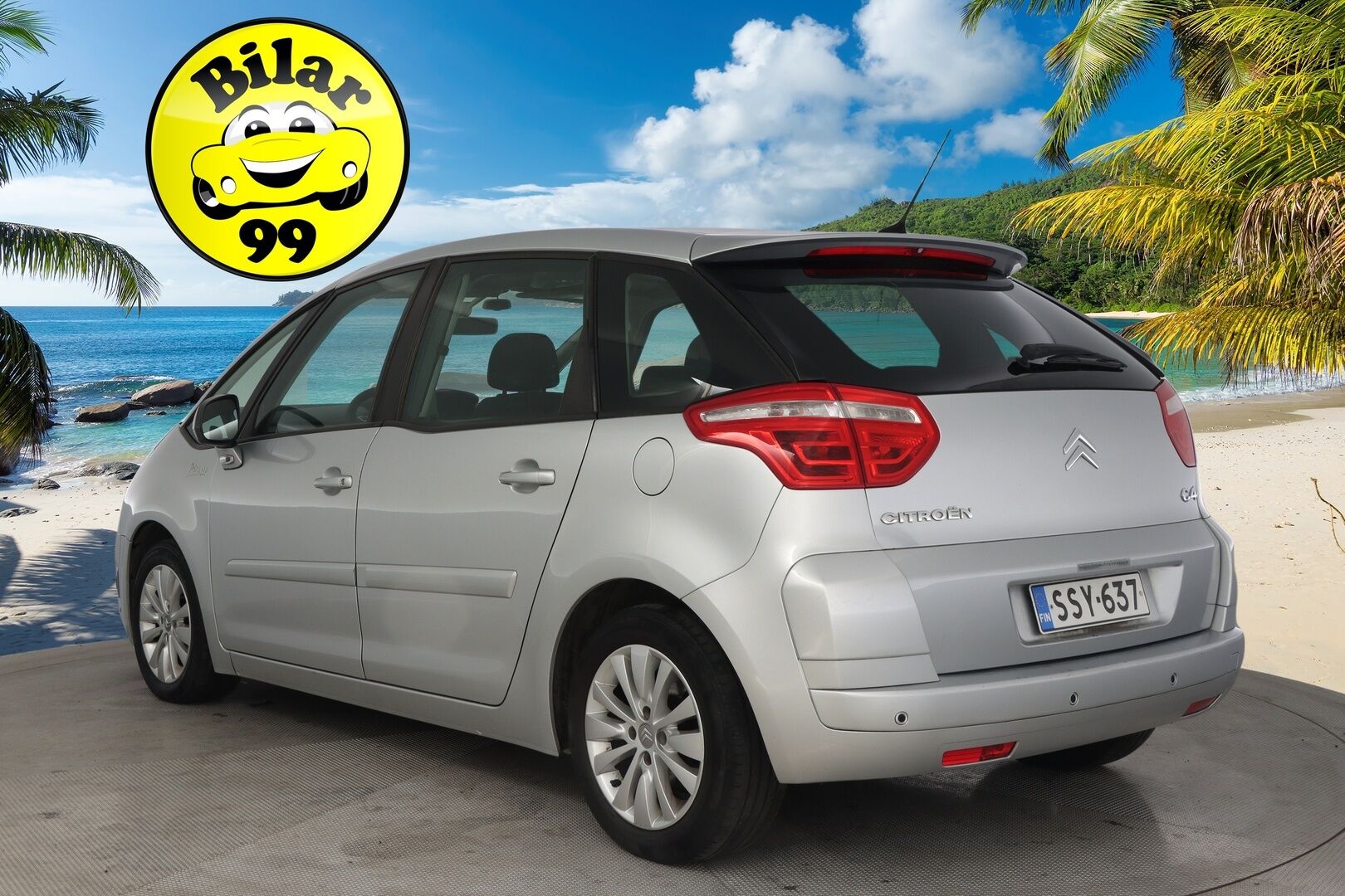 Citroen C4 Picasso 2008 1,8i 16v Confort Vision *Myydään Huutokaupat.com*
