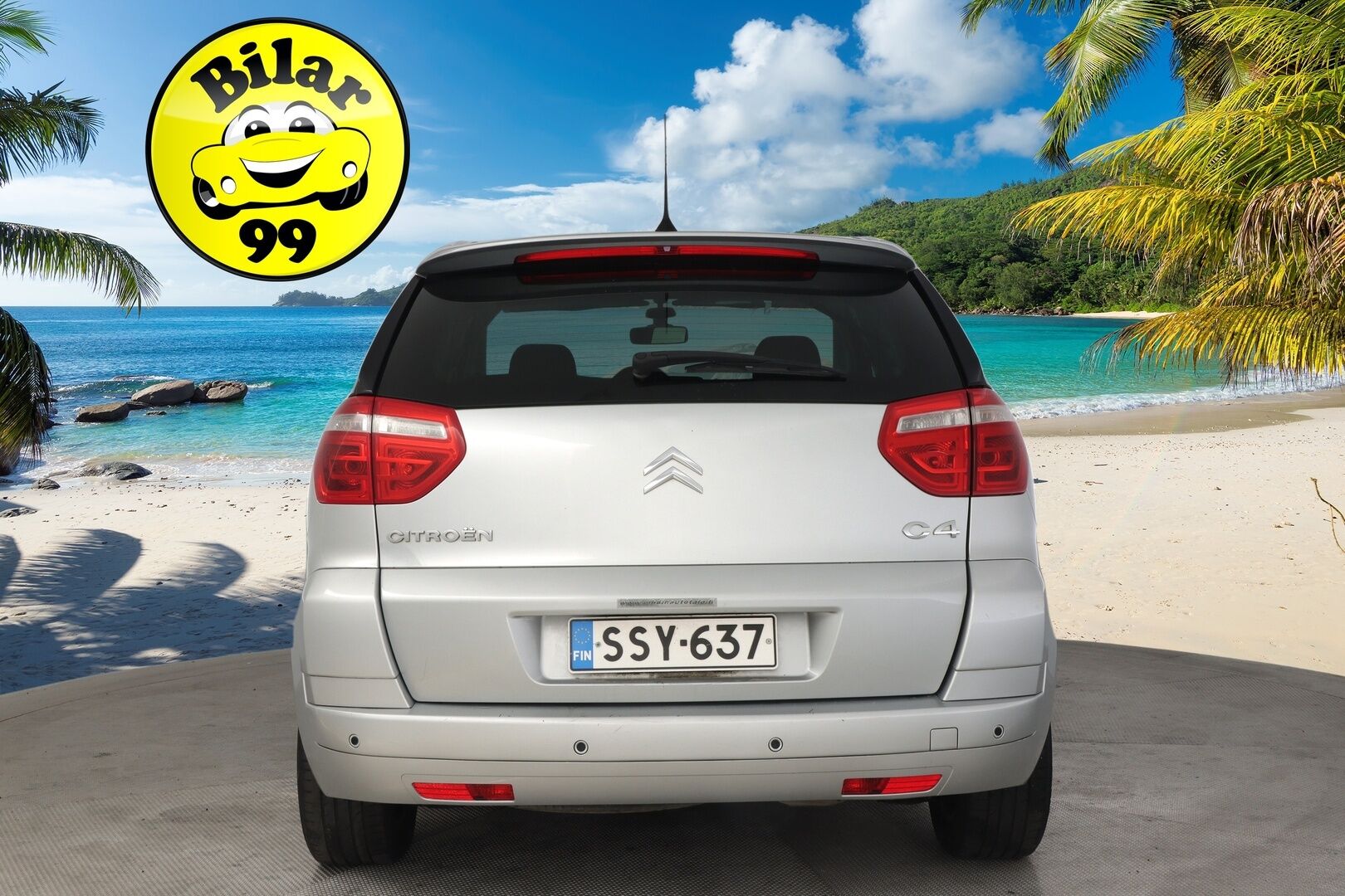 Citroen C4 Picasso 2008 1,8i 16v Confort Vision *Myydään Huutokaupat.com*