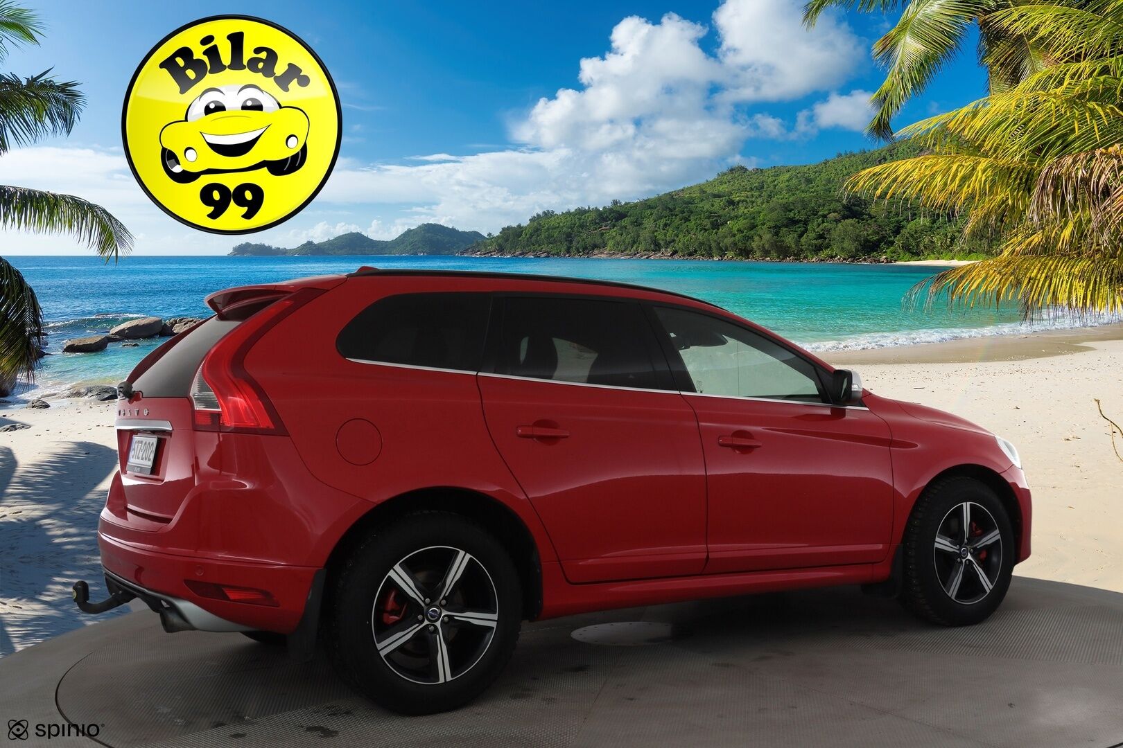 Volvo XC60 2014 T5 R-Design aut * Panorama / Webasto / Koukku / ACC / Xenon / P.Kamera / Muistipenkki / Navi / Kaistavahti * - Kahdet renkaat aluvanteilla / HUIPPU VARUSTEET 