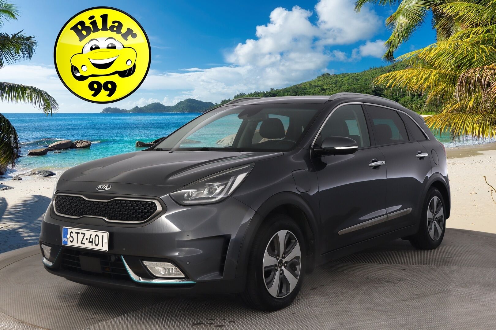 Kia Niro 2018 1,6 GDI Plug-In Hybrid DCT Advance Plus  *ACC / Nahat / Kamera / Koukku / Lohko* - 2x renkaat / Juuri Huollettu / Lämpöratti