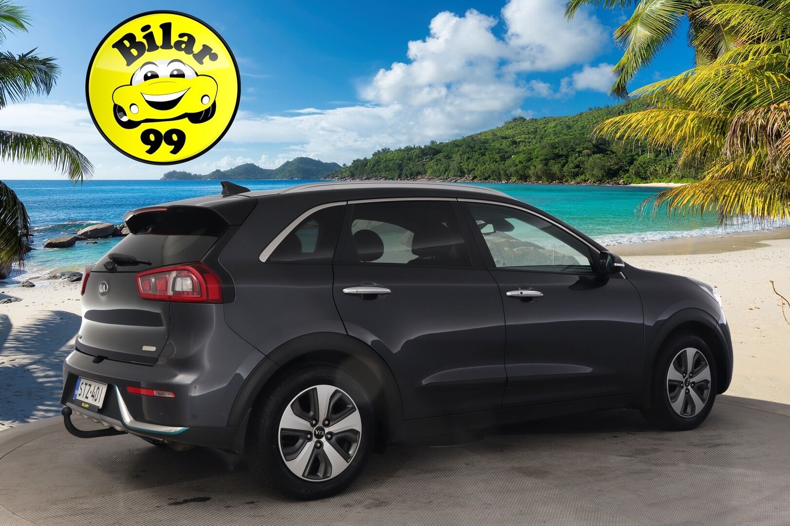 Kia Niro 2018 1,6 GDI Plug-In Hybrid DCT Advance Plus  *ACC / Nahat / Kamera / Koukku / Lohko* - 2x renkaat / Juuri Huollettu / Lämpöratti