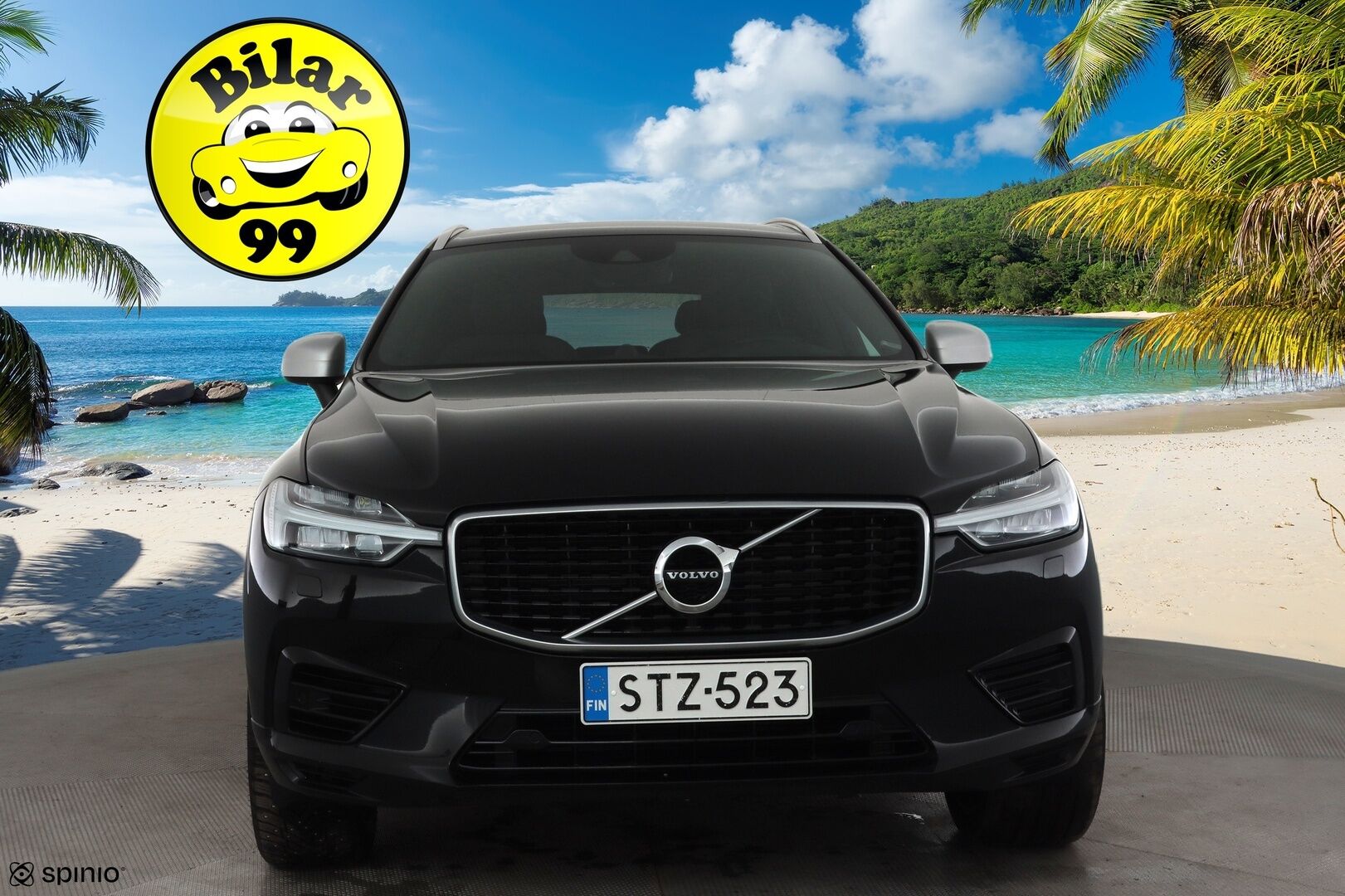Volvo XC60 2019 T8 AWD R-Design aut * ACC / P.kamera / Full LED / Panorama / B&W / Ilma-alusta / Muistipenkki / Koukku / KeylessGo / Webasto * - Suomi-auto / Kahdet renkaat aluvanteilla 