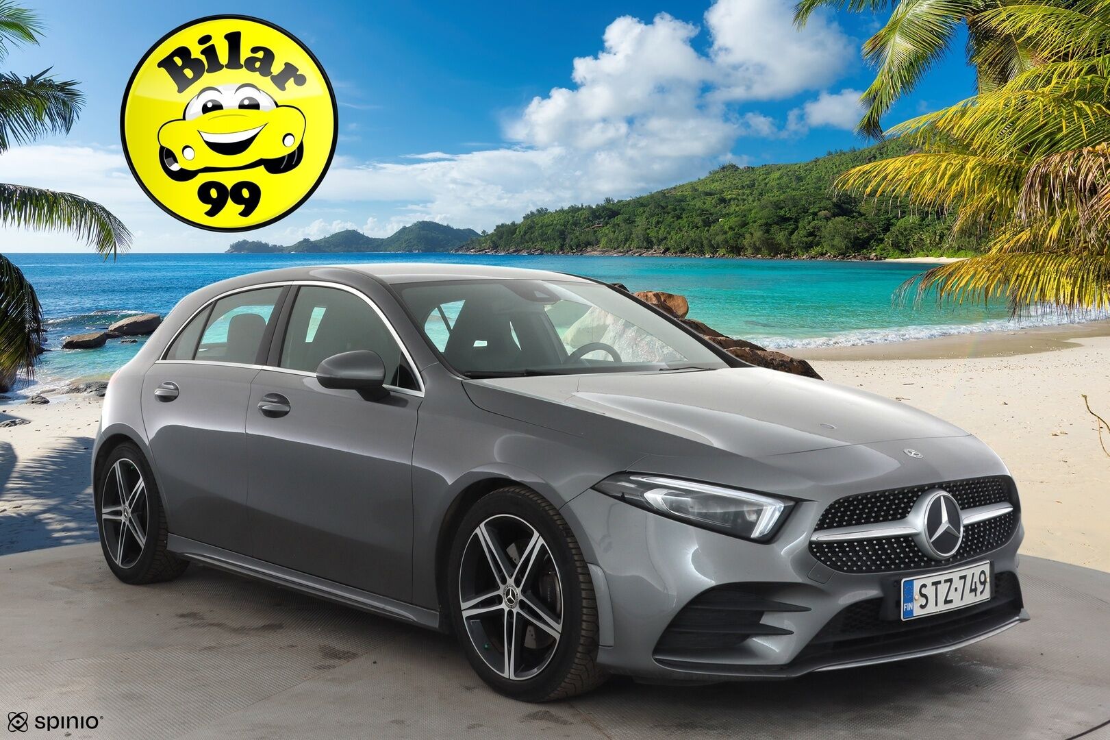 Mercedes-Benz A 2019 220 4MATIC A Business AMG * Multibeam / P.Kamera / Sportpenkit / Kaistavahti / Digimittaristo * - Suomi-auto / Kahdet renkaat