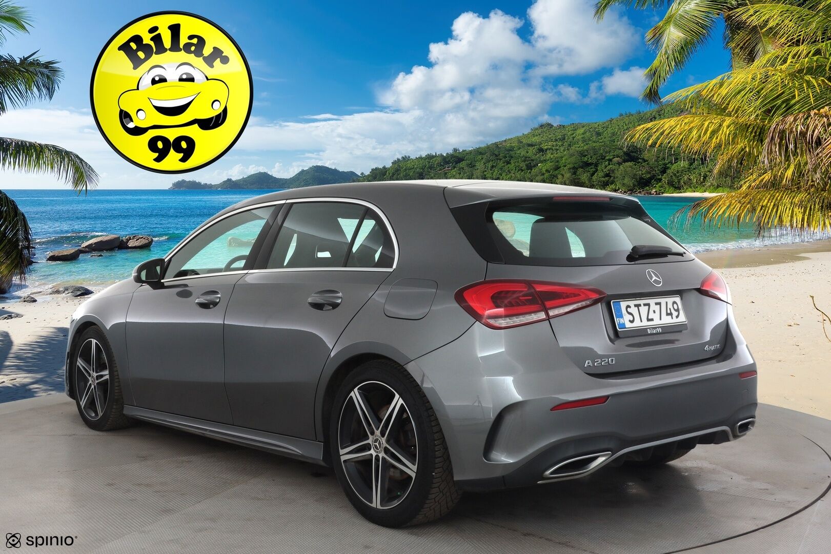 Mercedes-Benz A 2019 220 4MATIC A Business AMG * Multibeam / P.Kamera / Sportpenkit / Kaistavahti / Digimittaristo * - Suomi-auto / Kahdet renkaat