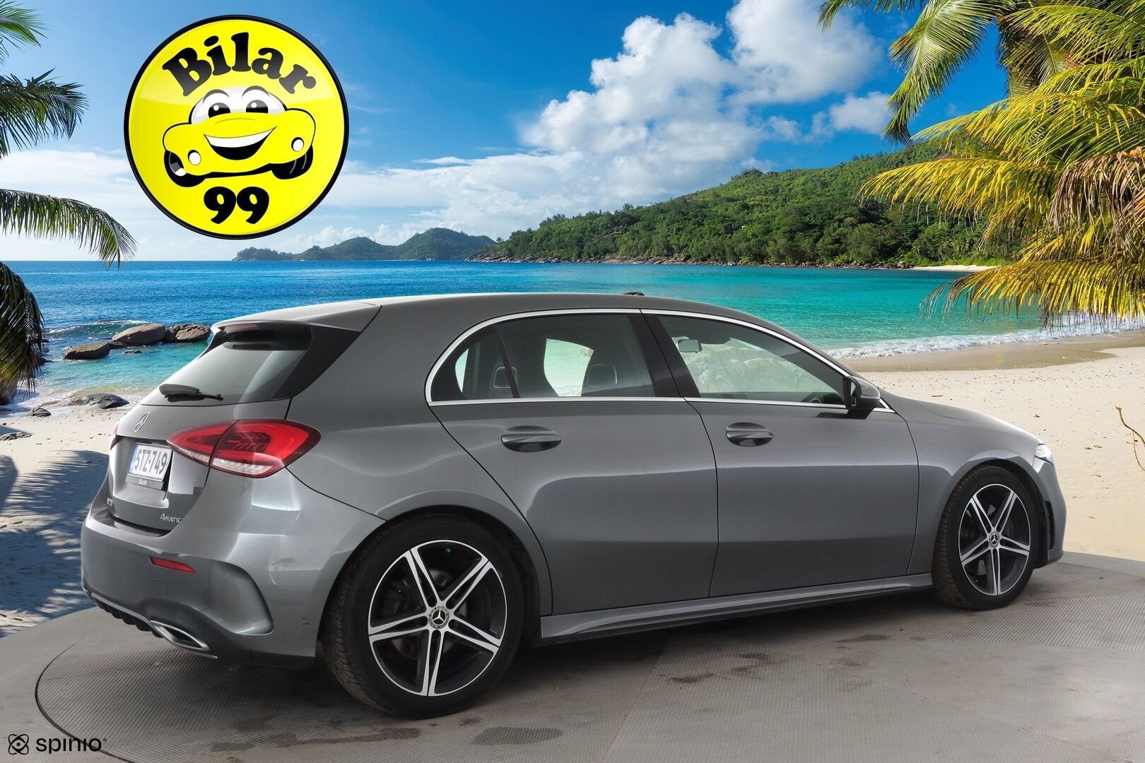 Mercedes-Benz A 2019 220 4MATIC A Business AMG * Multibeam / P.Kamera / Sportpenkit / Kaistavahti / Digimittaristo * - Suomi-auto / Kahdet renkaat