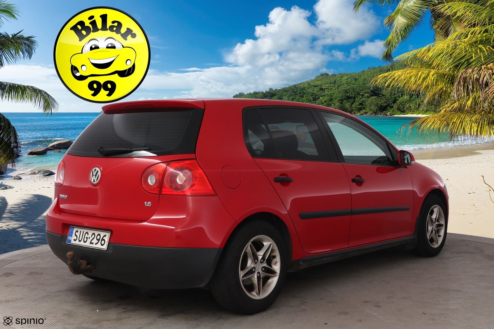 Volkswagen Golf 2005 HATCHBACK 1.6 AUTOMATIC *- YritysOutlet - Myydään vain yrityksille!* - *Juuri katsastettu / 2x-renkaat / Vetokoukku / Vakkari / särmä huoltokirja!*